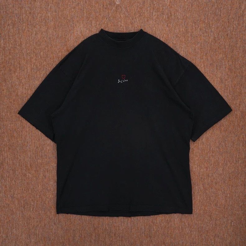 Balenciaga Balenciaga Qixi Limited Edition Heart Embroidery Short Sleeve - dmc Size US S / EU 44-46 / 1 - 1 Thumbnail