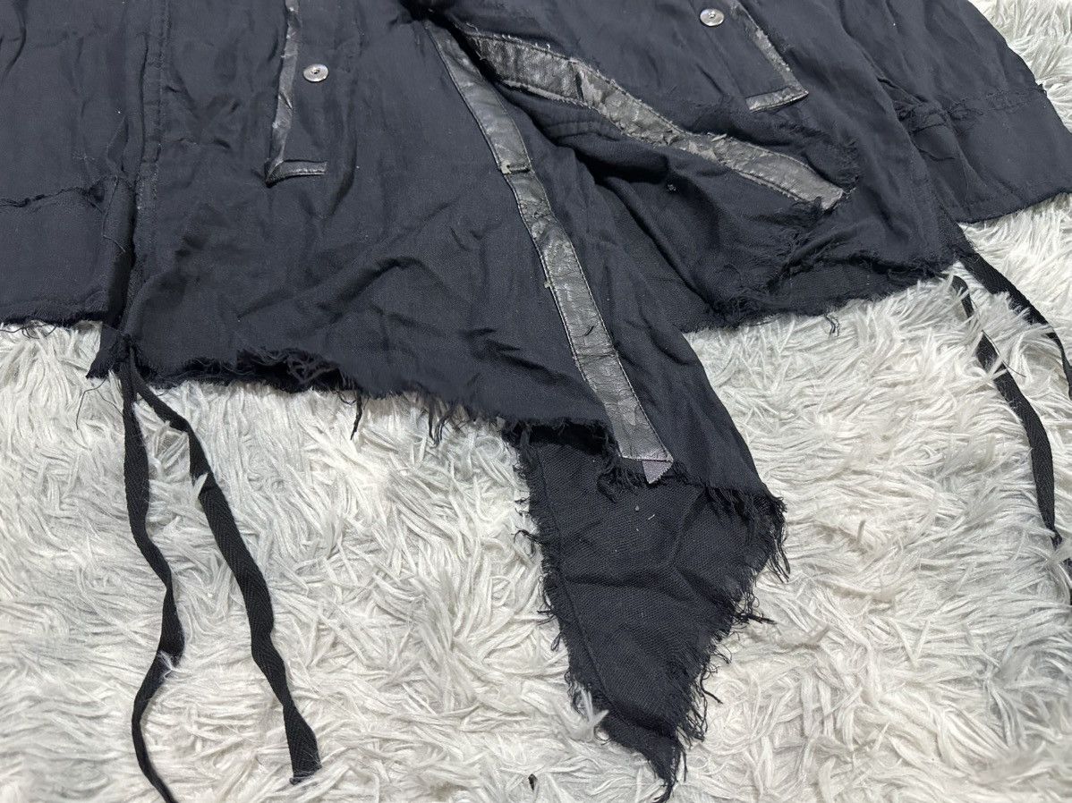 semanticdesign 🔥Sick Y2K Semantic Design Asymmetric Ninja Hoodie Raw Hem Size US L / EU 52-54 / 3 - 8 Thumbnail