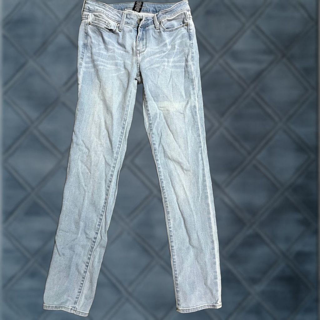 Vintage VINTAGE CALVIN KLEIN Jeans Ultimate Skinny Women's 2x30 Dark Wash Blue 2000s Womens Size 26" / US 2 / IT 38 - 1 Thumbnail