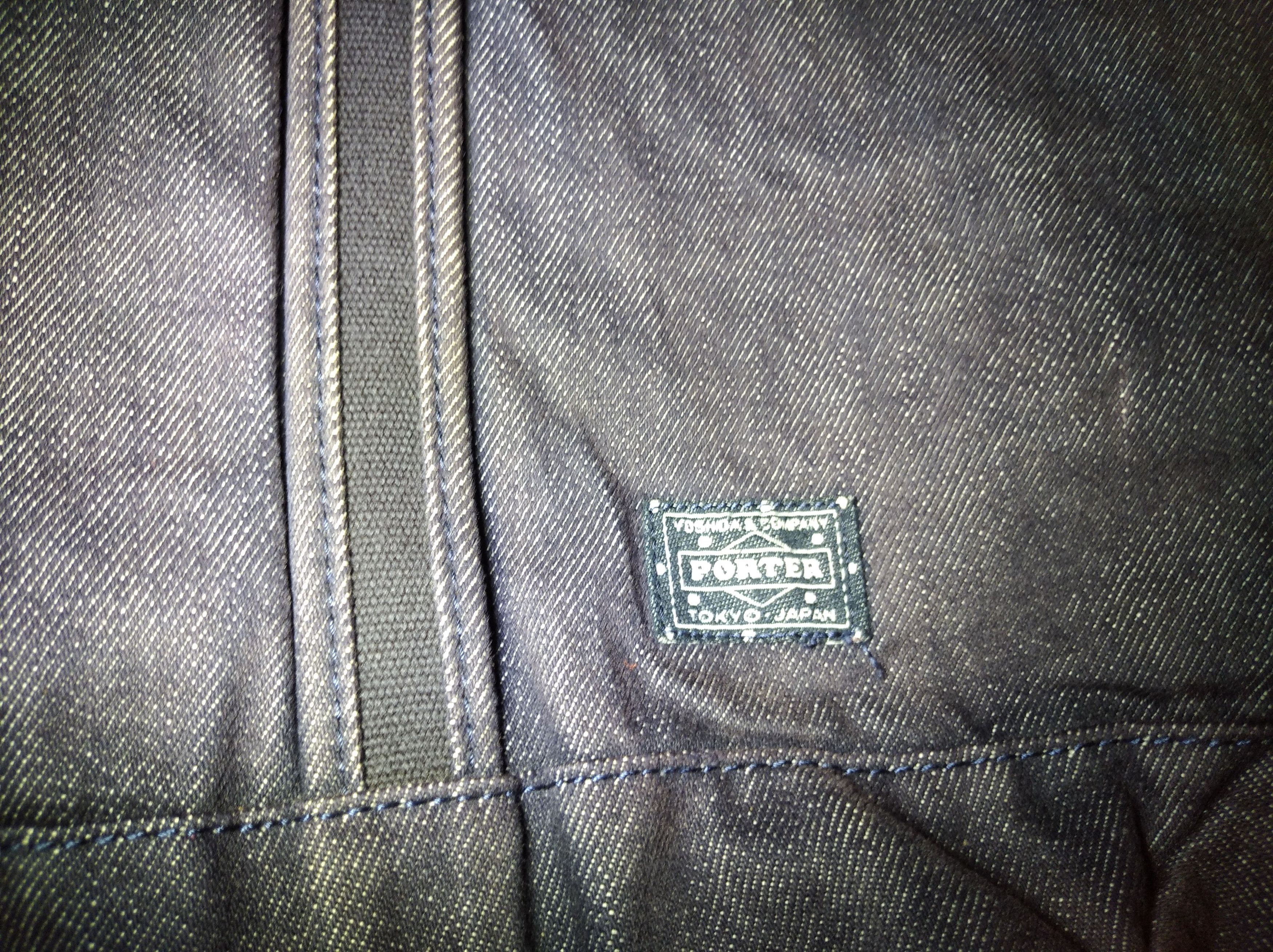 Head Porter × Japanese Brand × Porter Porter tote bag jeans Size ONE SIZE - 3 Thumbnail