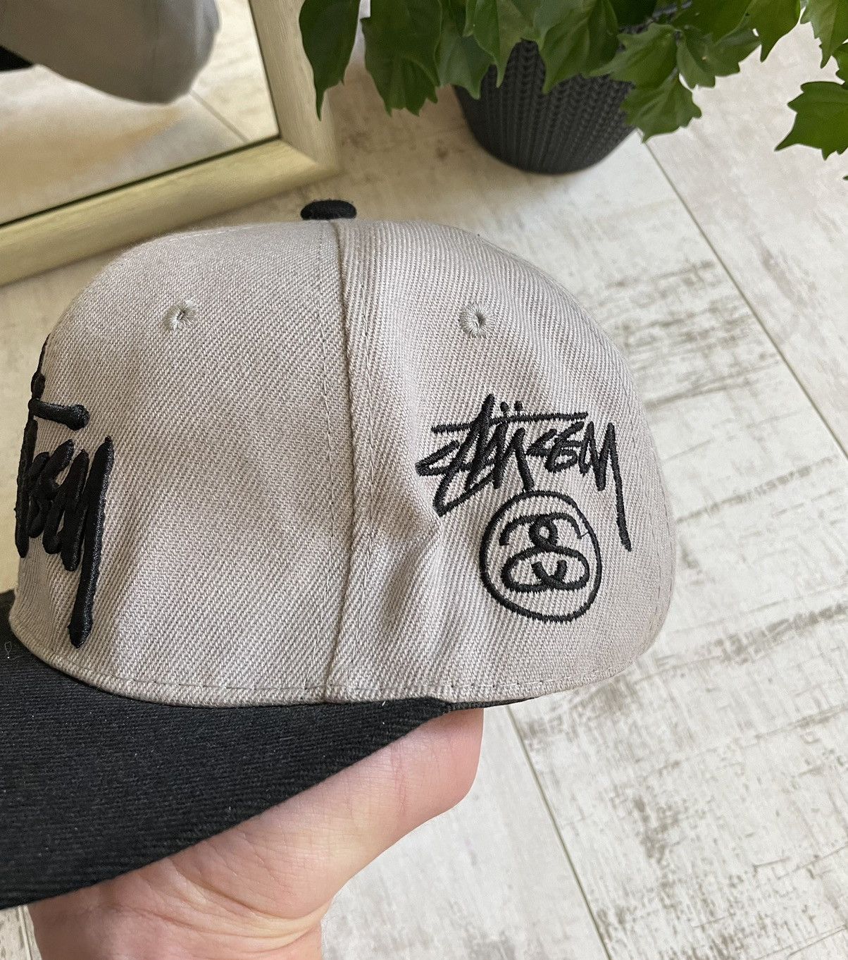 Stussy × Vintage Stussy Vintage Y2K Hats Cap Big Logo Size ONE SIZE - 3 Thumbnail