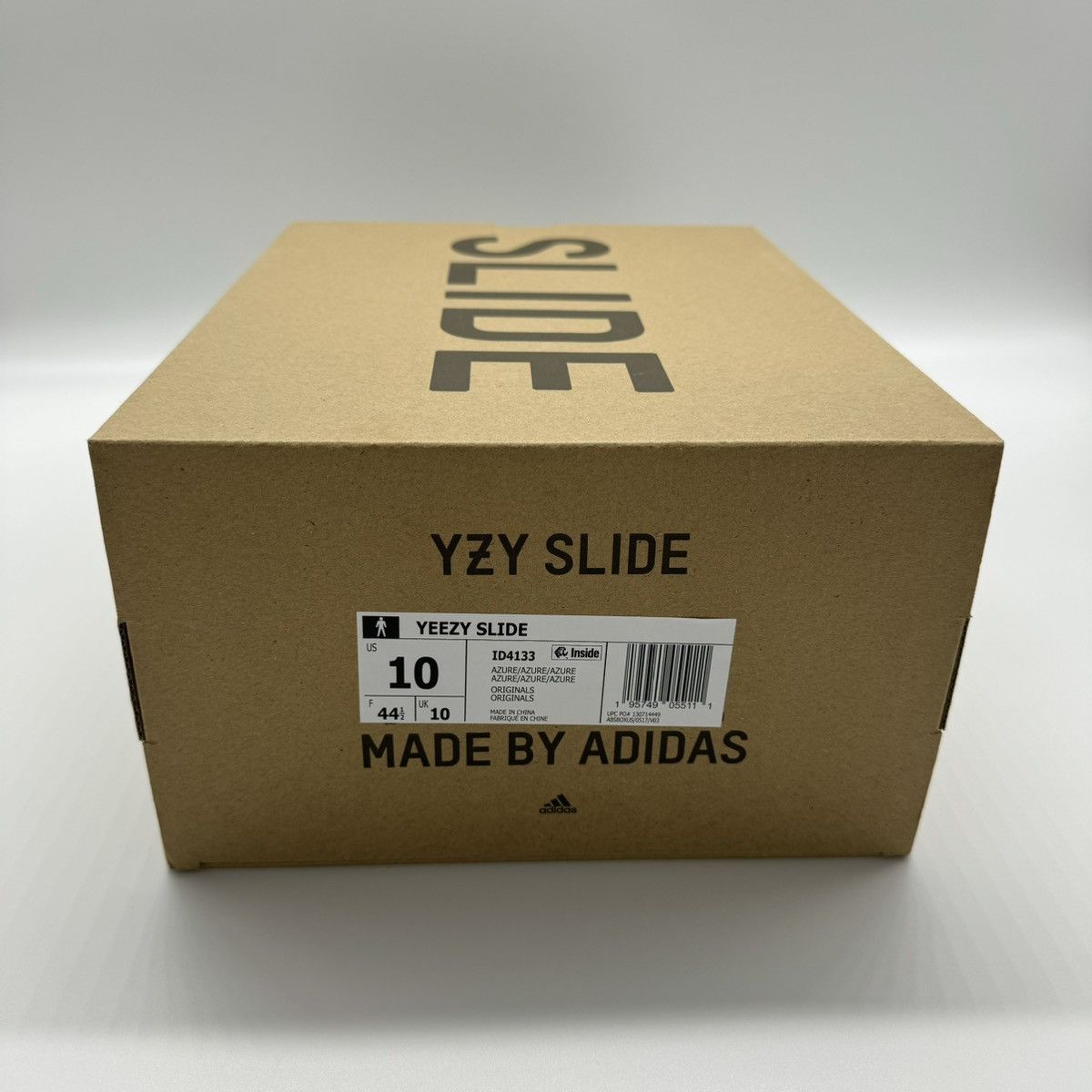 Adidas Adidas Yeezy Slide Azure Size US 10 / EU 43 - 9 Thumbnail