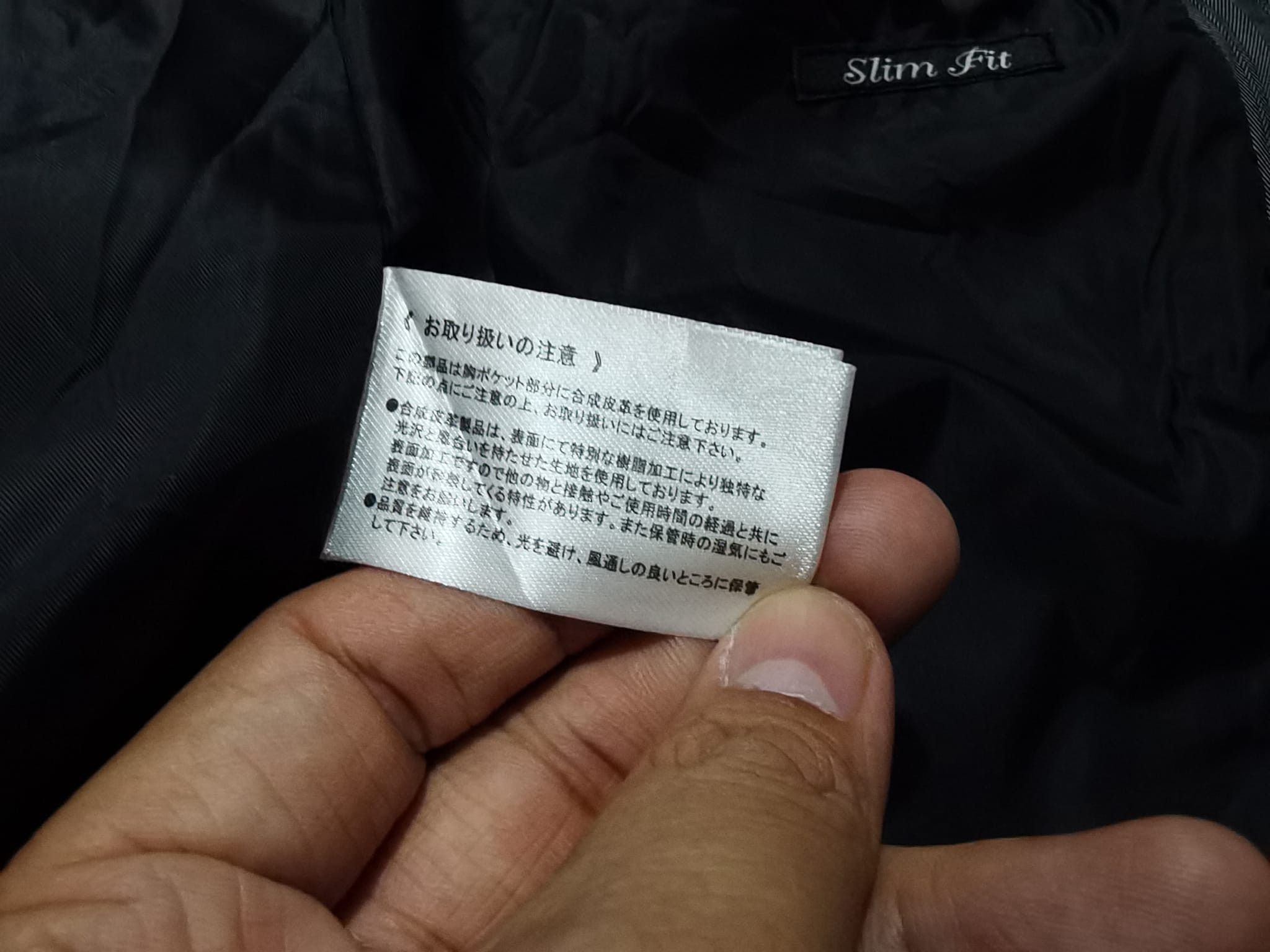 Japanese Brand MALE & CO slim fit man jacket S 1988 Size US S / EU 44-46 / 1 - 8 Thumbnail