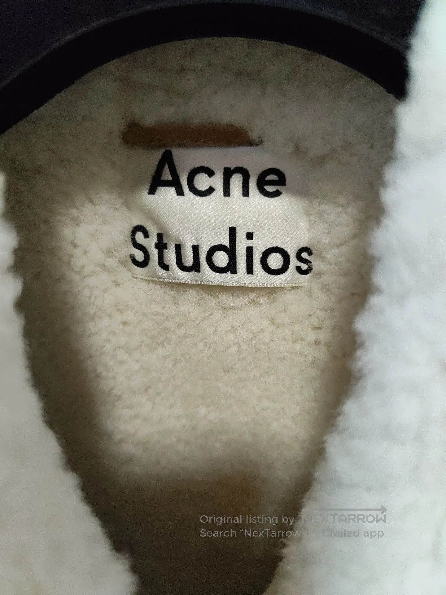Acne Studios Acne Shearling Leather Coat. Size XXS / US 00 / IT 34 - 3 Thumbnail