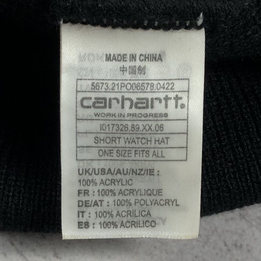 Carhartt Y2K Carhartt WIP Short Watch Hat Size ONE SIZE - 6 Thumbnail
