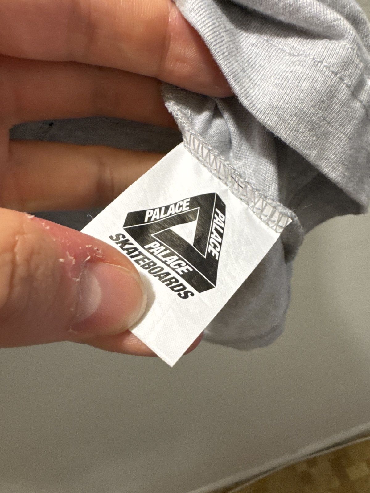 Palace Palace Don’t Call Me I’ll Call You Tee Grey Marl Size US M / EU 48-50 / 2 - 6 Thumbnail