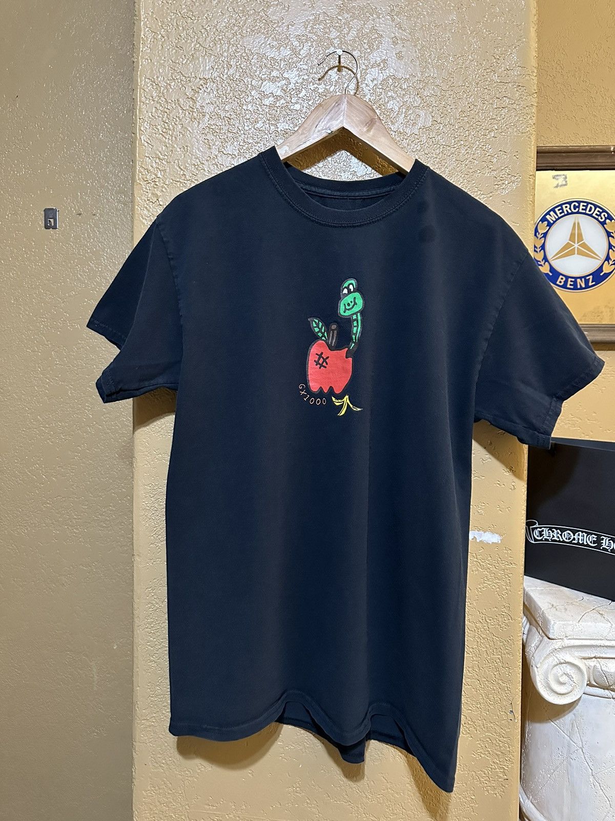 GX1000 × Vintage distressed GX1000 Apple Tee Large skate Y2K Size US L / EU 52-54 / 3 - 1 Thumbnail