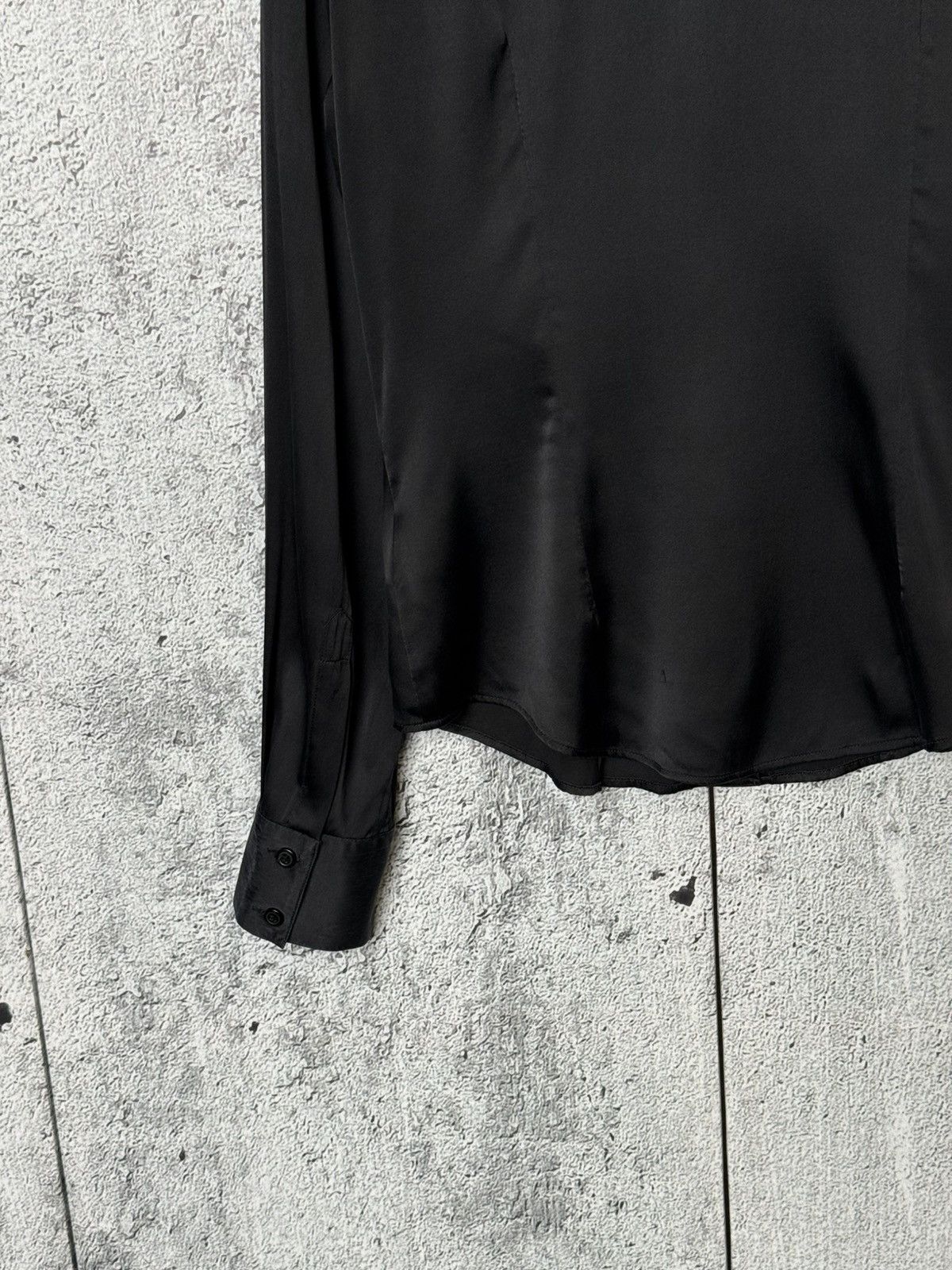 Vivienne Westwood Vivienne Westwood Button Long Sleeve Silk Shirt Black Blouse Size S / US 4 / IT 40 - 10 Thumbnail