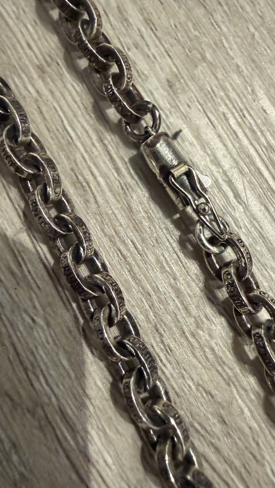 Chrome Hearts CHROME HEARTS “18” “INCH PAPER CHAIN” .925/14k CLASP Size ONE SIZE - 2 Thumbnail