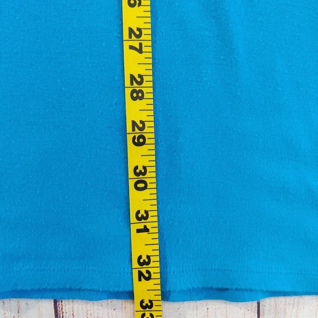 Victoria's Secret embellished blue long sleeve pajama sleepshirt M Size ONE SIZE - 8 Thumbnail