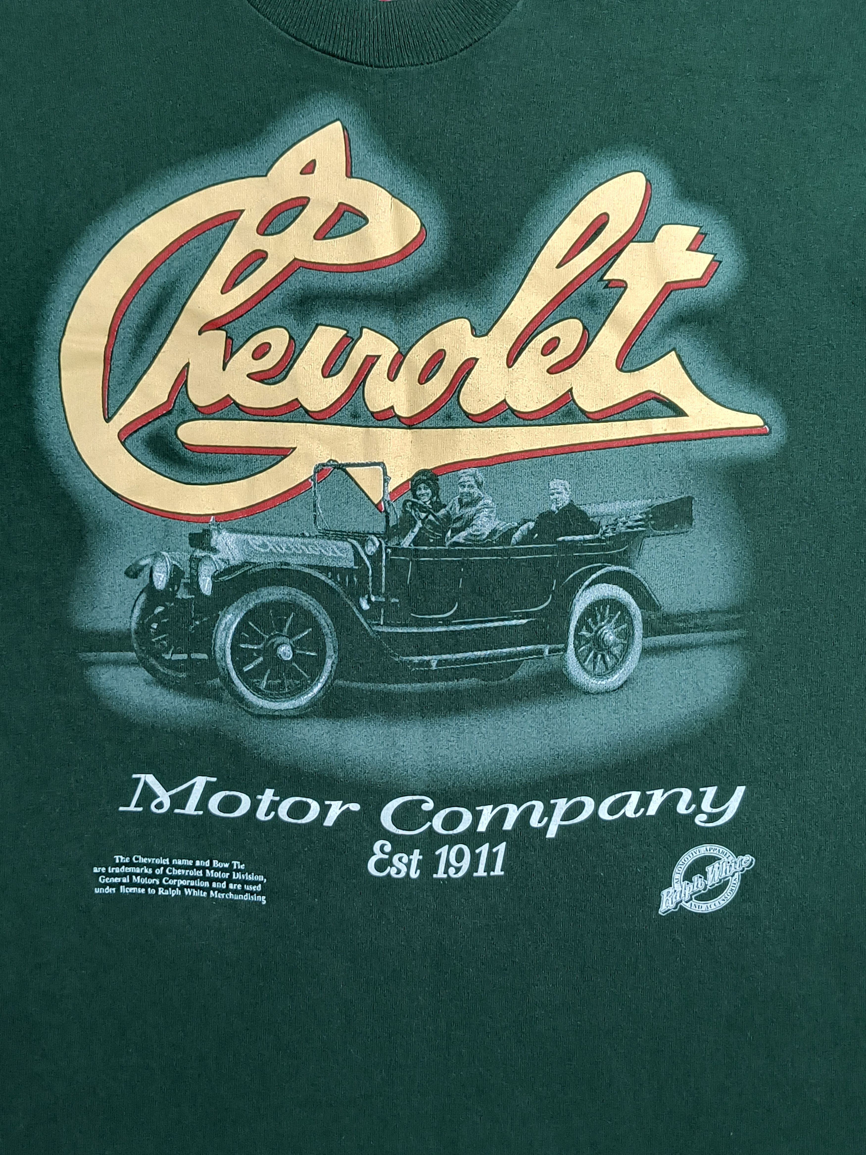 Fruit Of The Loom Vintage Chevrolet motor company 80s tee Size US M / EU 48-50 / 2 - 1 Thumbnail