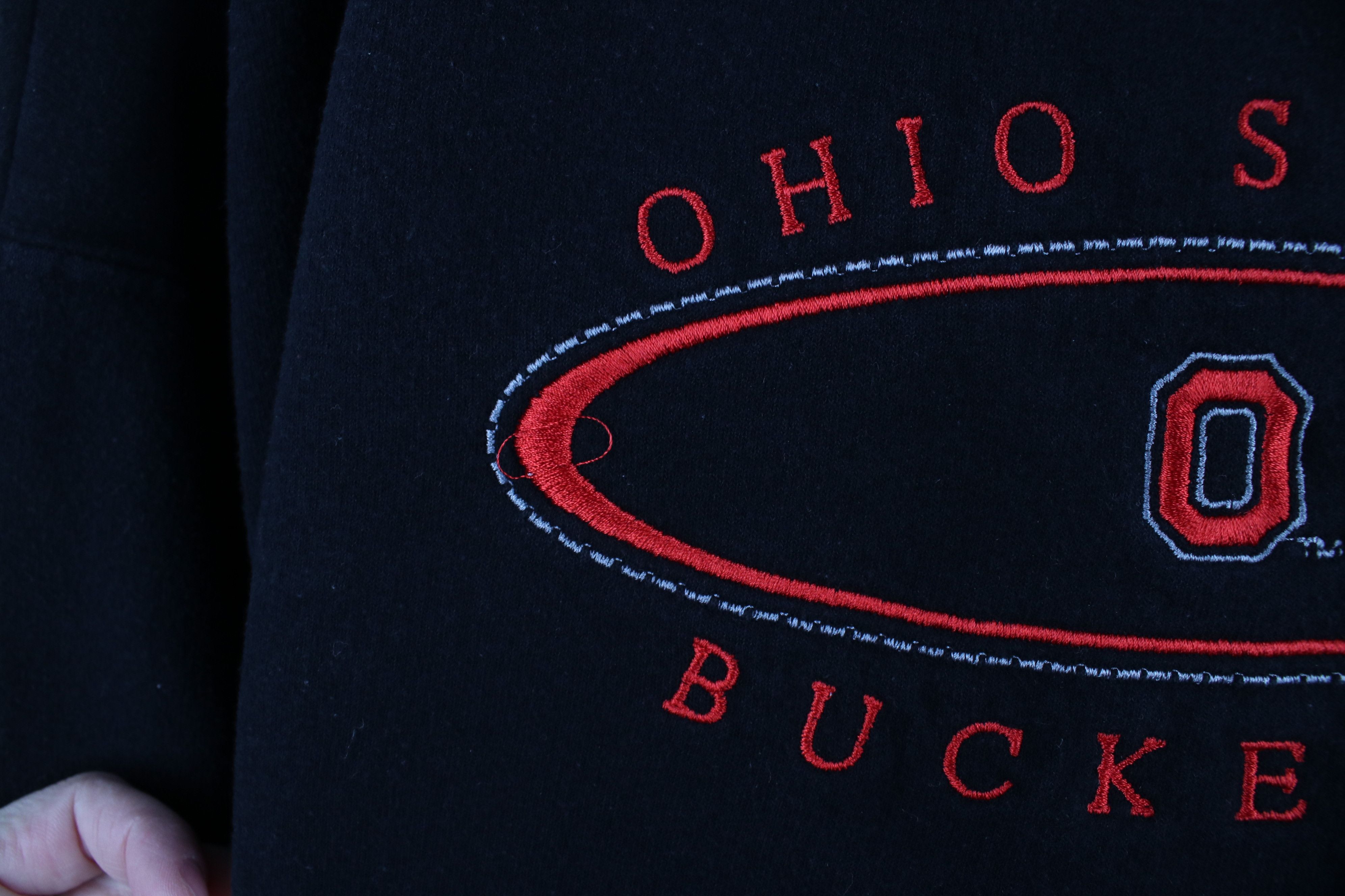 Vintage Vintage 90s Spell Ohio State University Crewneck Sweatshirt Size US XL / EU 56 / 4 - 5 Thumbnail