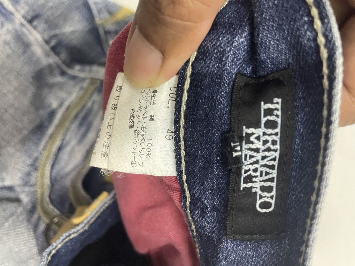 Hysteric Glamour Tornado Mart Japan Flare Jeans Distressed Size US 32 / EU 48 - 9 Thumbnail