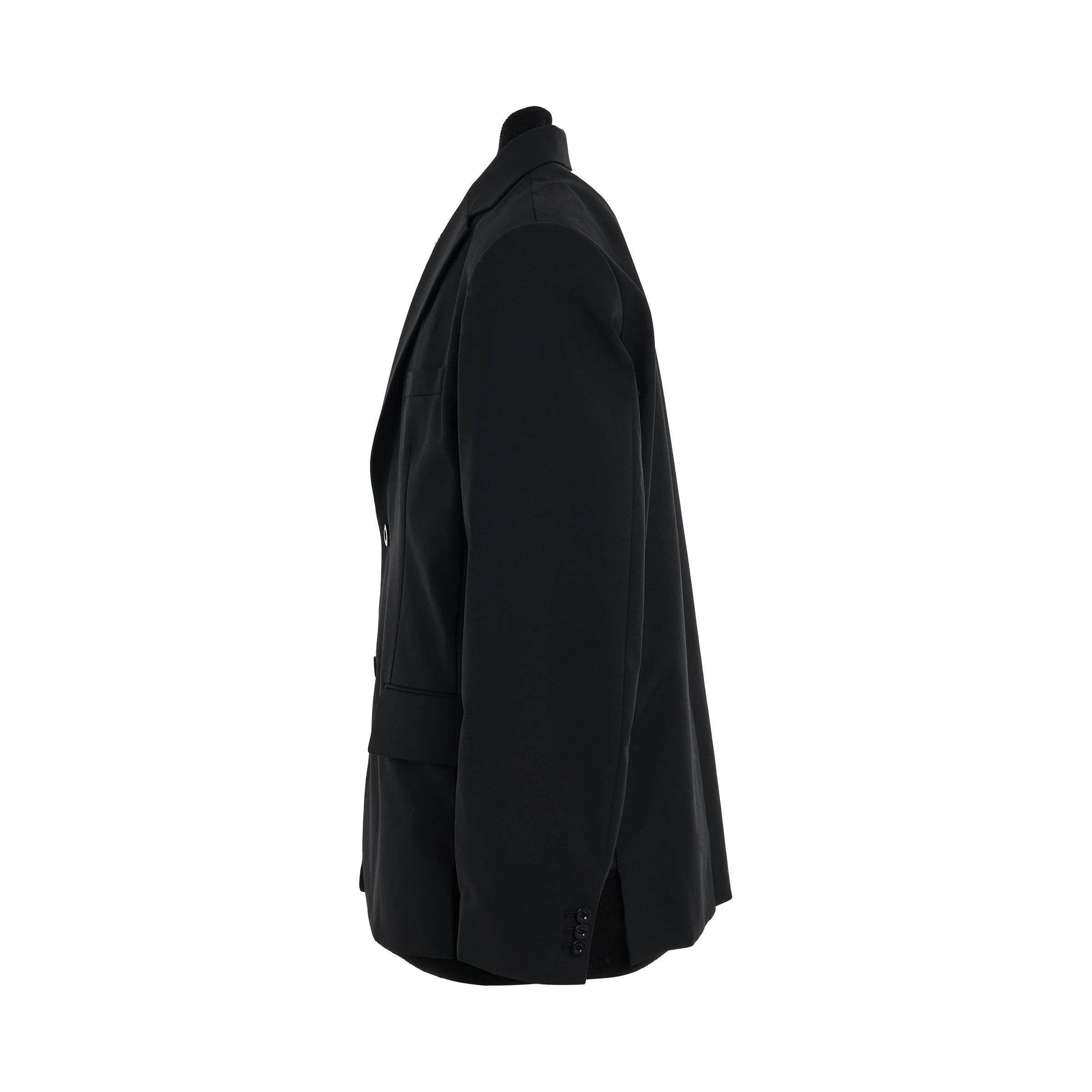 Sacai o1mris0824 Twill Jacket in Black Size US S / EU 44-46 / 1 - 3 Thumbnail