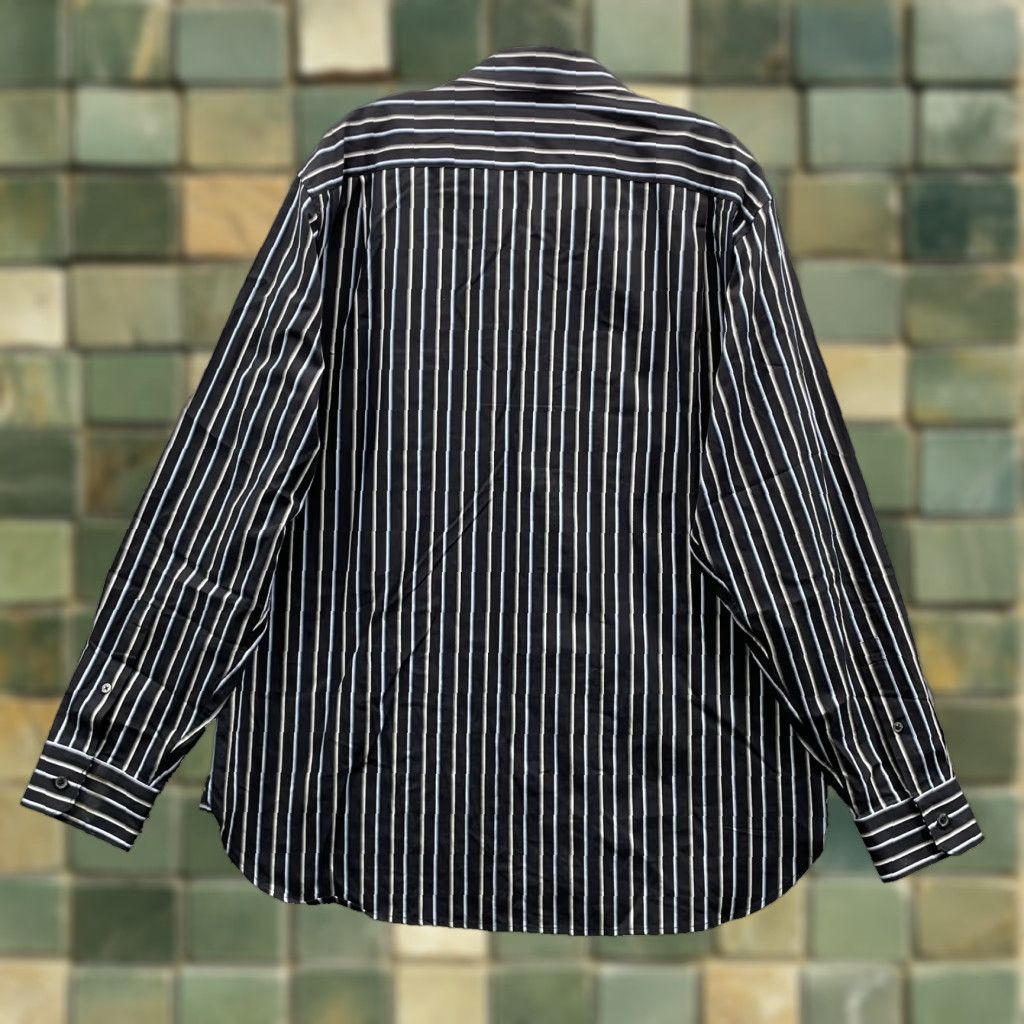 Michael Kors Michael Kors Dress Shirt Men’s Large Black Blue Office Preppy Cocktail Shirt Size 42R - 1 Thumbnail
