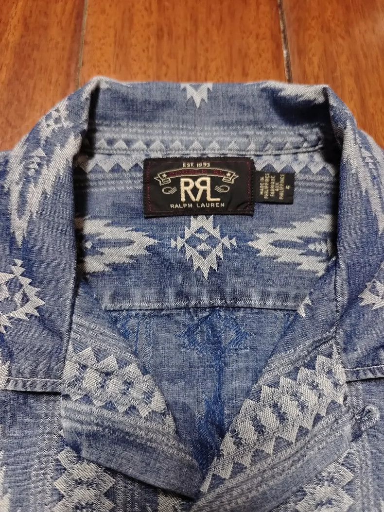 RRL Ralph Lauren RRL Ralph Lauren Old Indian Southwest Navajo style shirt C Size US M / EU 48-50 / 2 - 5 Thumbnail