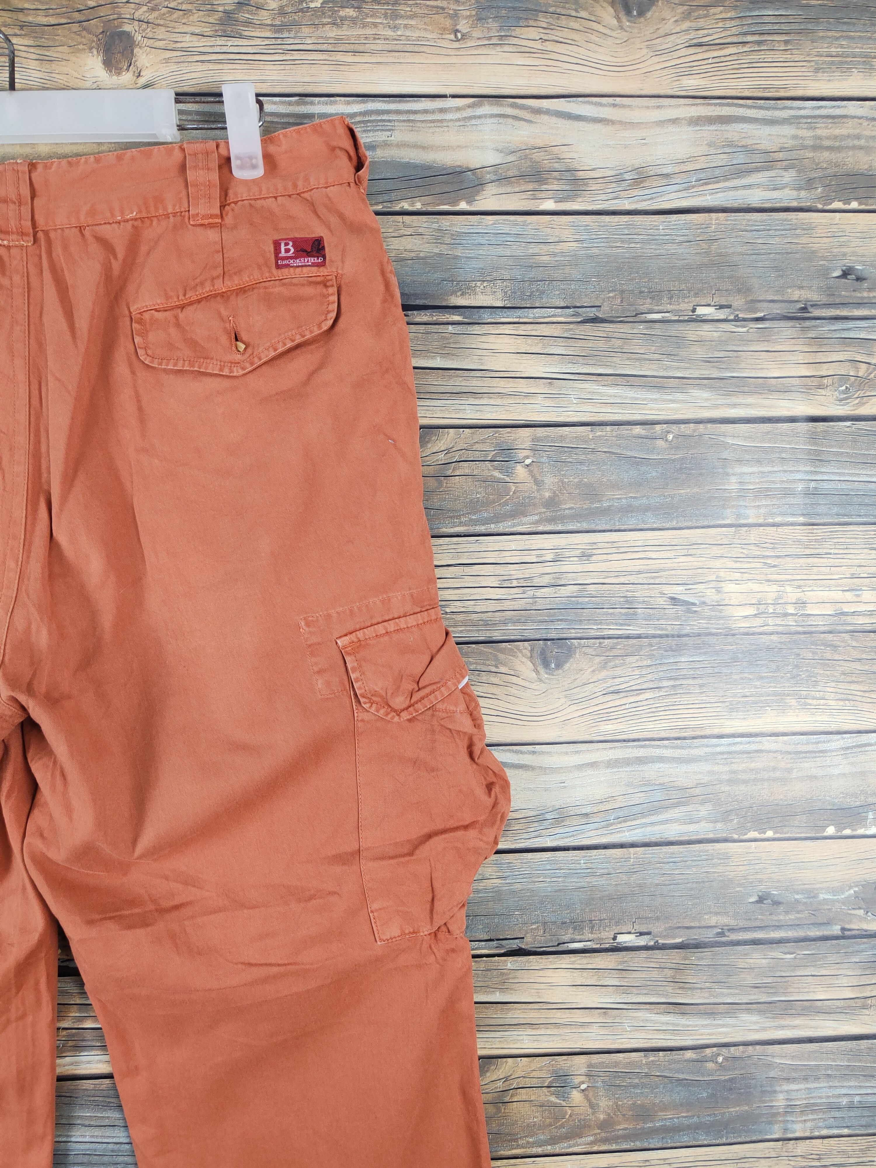 Brooksfield Brooksfield Orange Multipocket Tactical Cargo Pants #W1703 Size US 32 / EU 48 - 12 Thumbnail