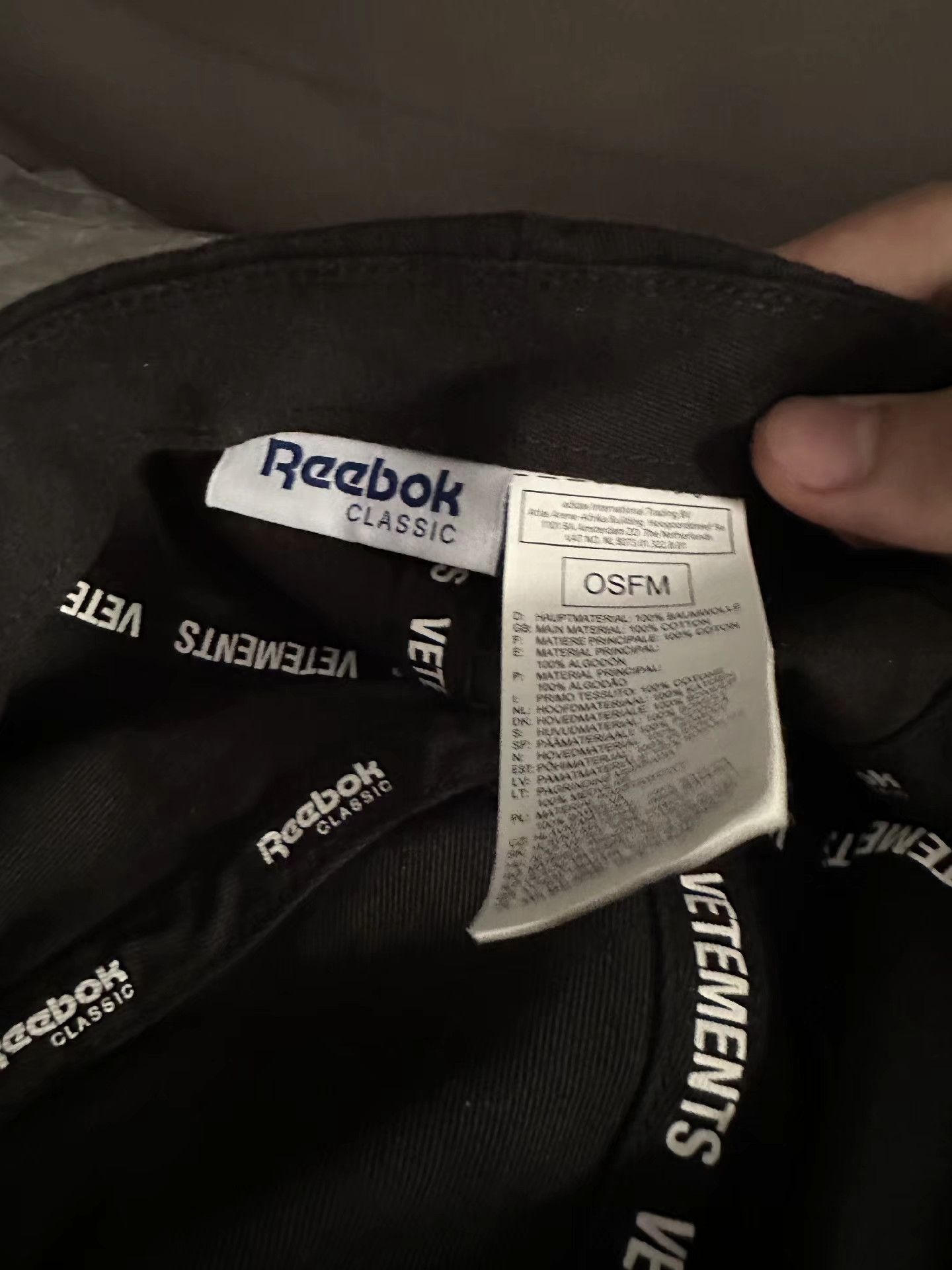 Vetements Vetements 18Aw Saturday Distressed Baseball Cap Size ONE SIZE - 4 Thumbnail