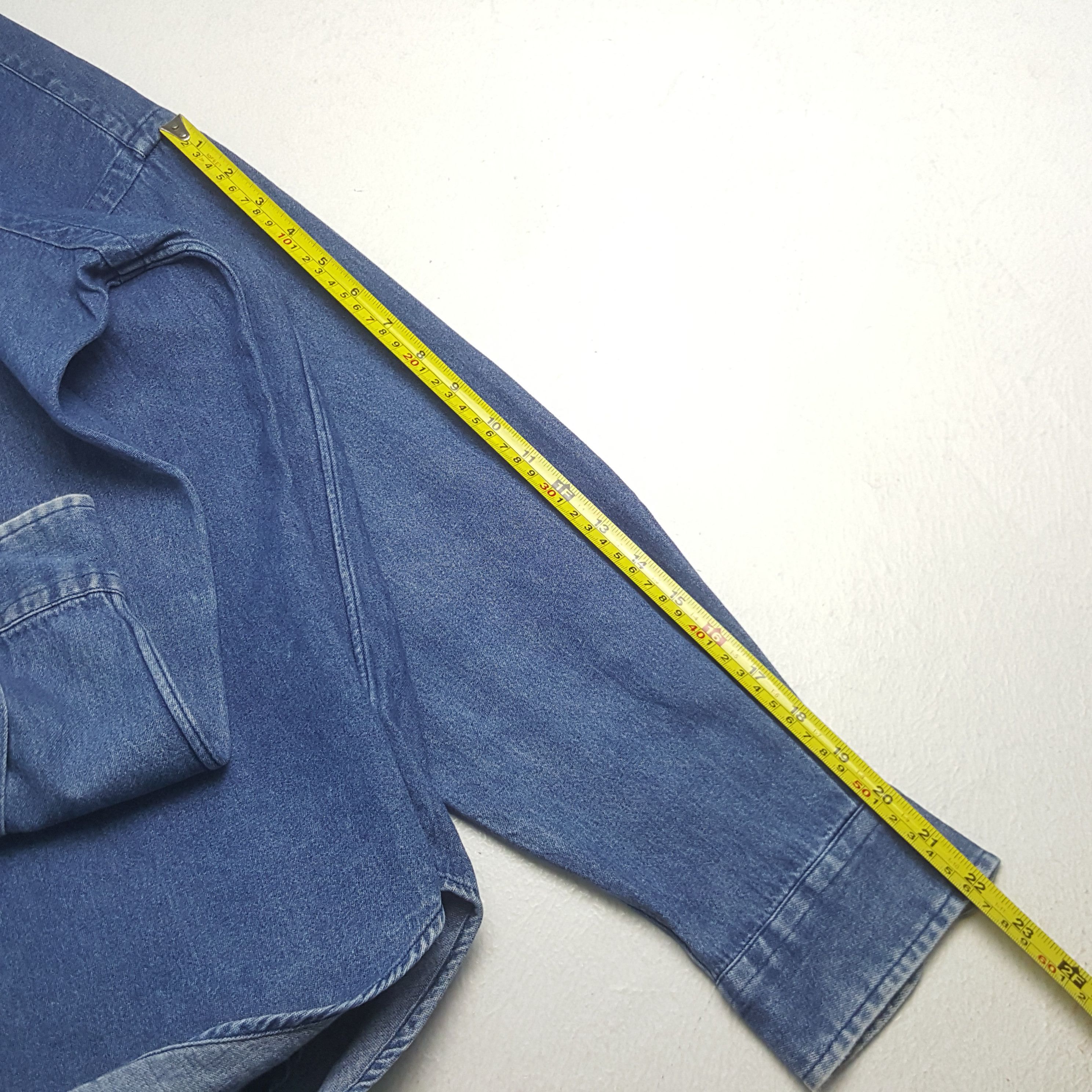 Ralph Lauren Vintage Ralph Lauren American Brand Denim Shirt Button Up 31 Size US XL / EU 56 / 4 - 6 Thumbnail