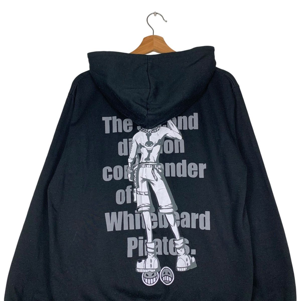 Anime ONE PIECE Portgas D Ace Graphics Zipper Hoodies #1367-C62 Size US L / EU 52-54 / 3 - 2 Thumbnail