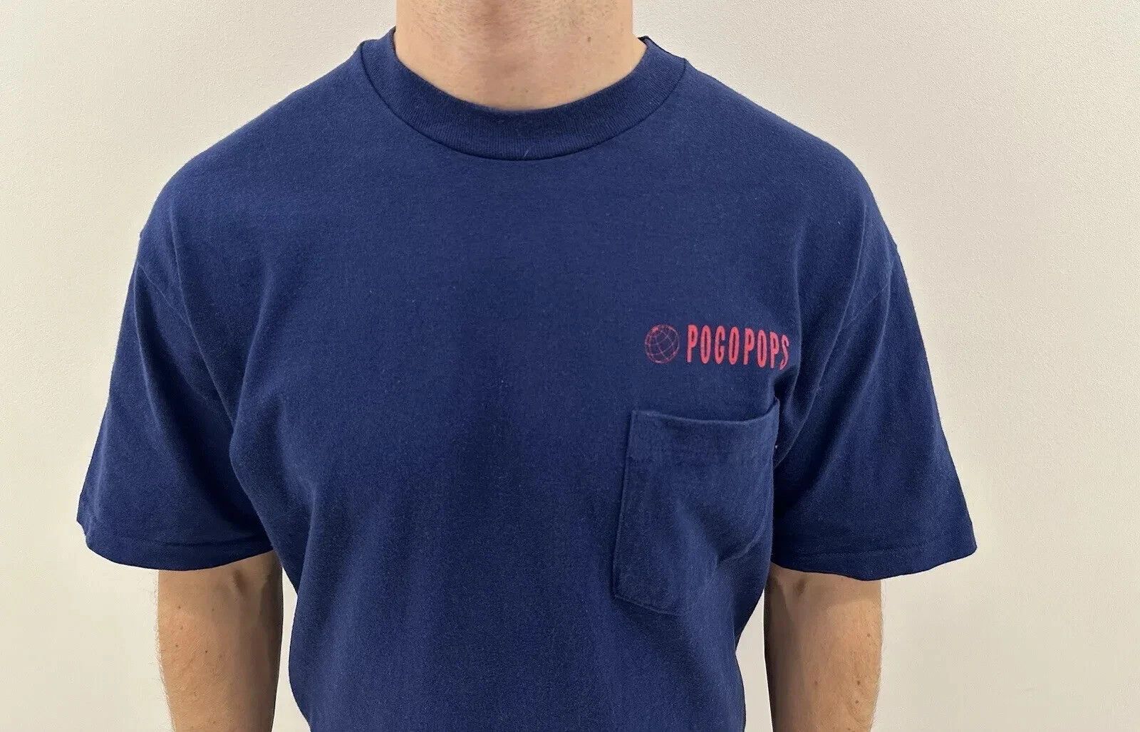 Hanes VINTAGE 1990s POGO POPS NORWAY BAND SHIRT POP SINGLE STITCH Size US L / EU 52-54 / 3 - 2 Thumbnail