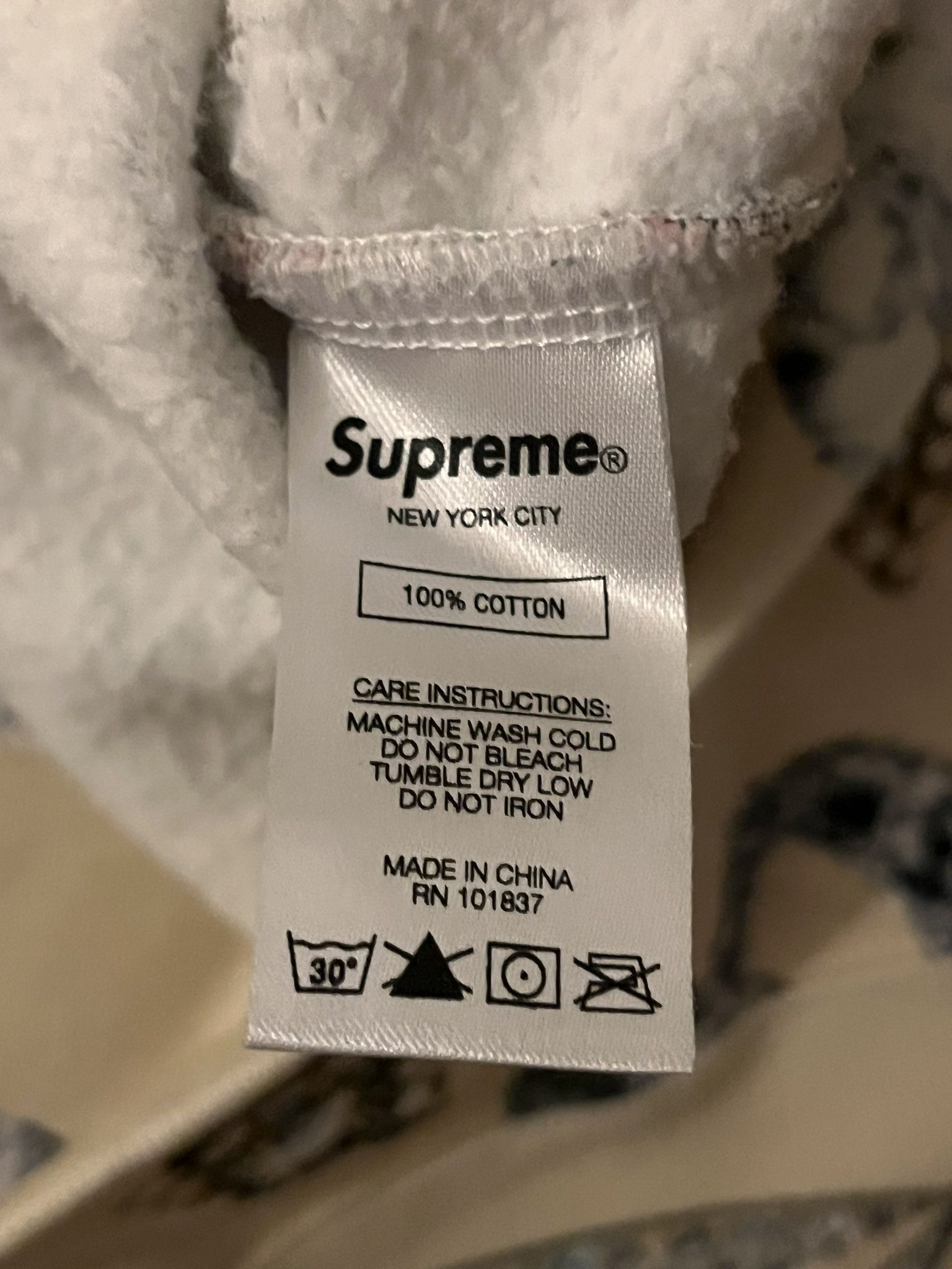 Supreme Supreme Jewels Hooded Sweatshirt Cream L Size US L / EU 52-54 / 3 - 6 Thumbnail