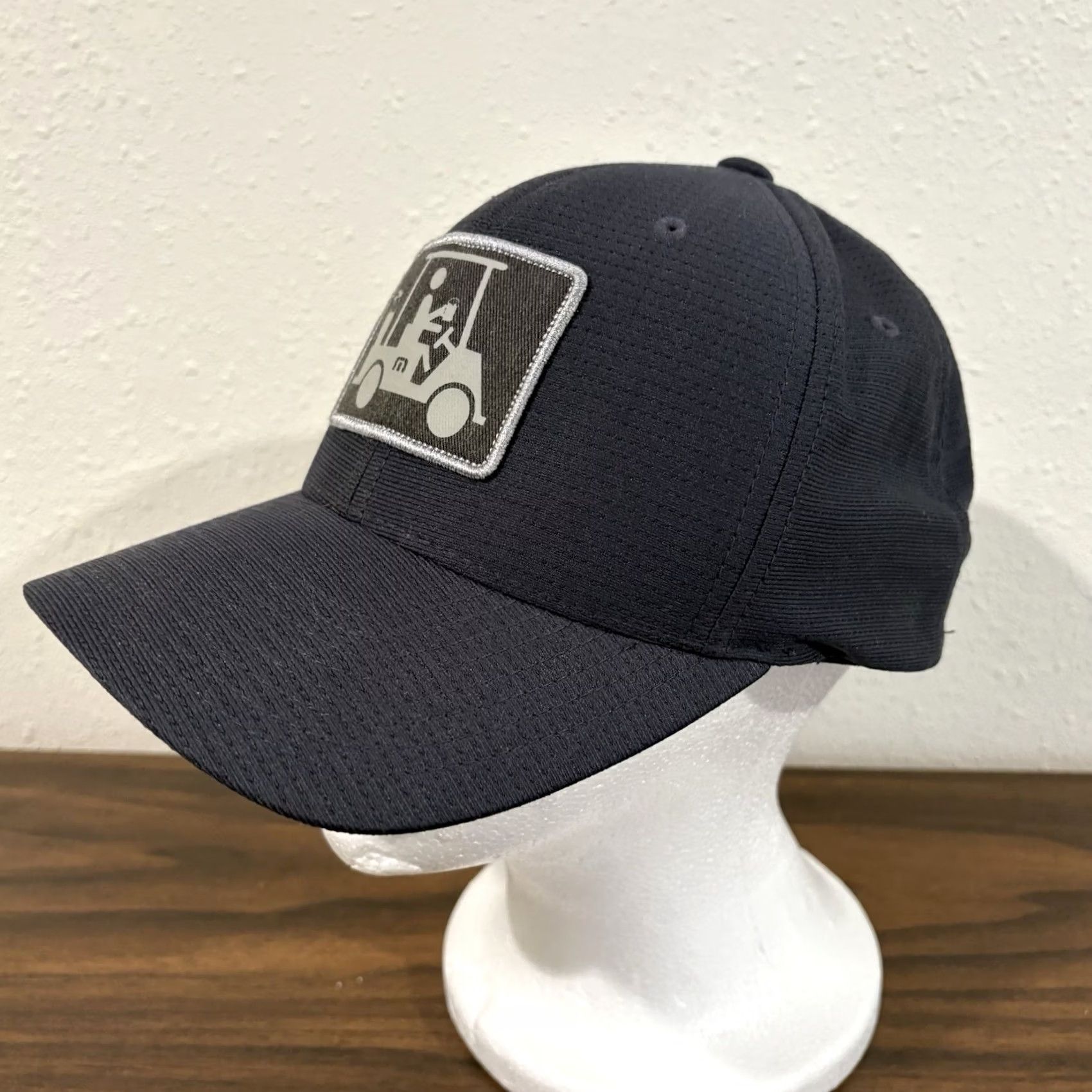 TravisMathew Travis Mathew Hat Cap Snapback Navy Blue Golf Cart Golfer One Ten Flexfit Adjustable Lightweight Baseball Cap Mens Boys? Size ONE SIZE - 3 Thumbnail