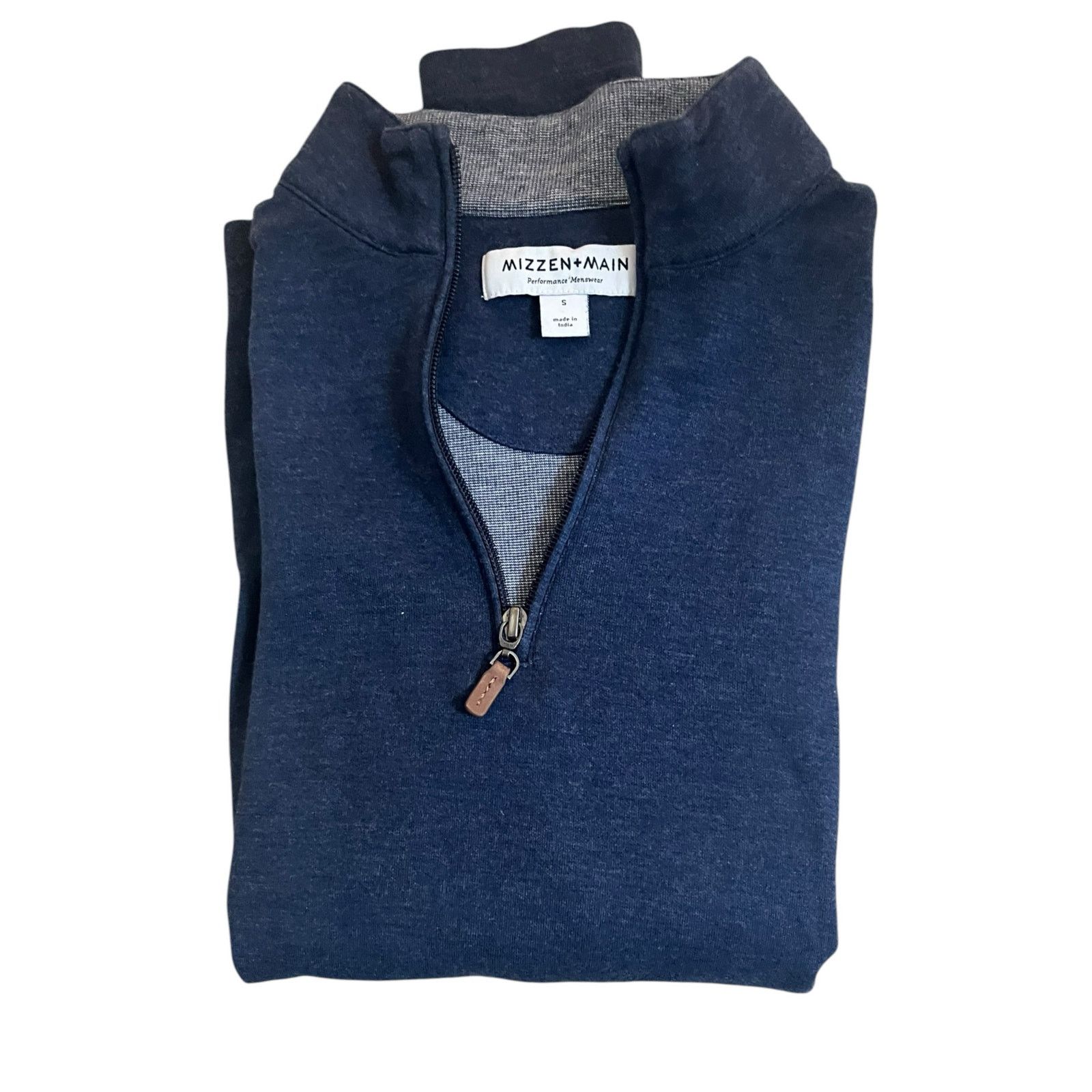 Mizzen+Main Mizzen+Main Navy Quarter-Zip Pullover – Size Small Size US S / EU 44-46 / 1 - 3 Thumbnail