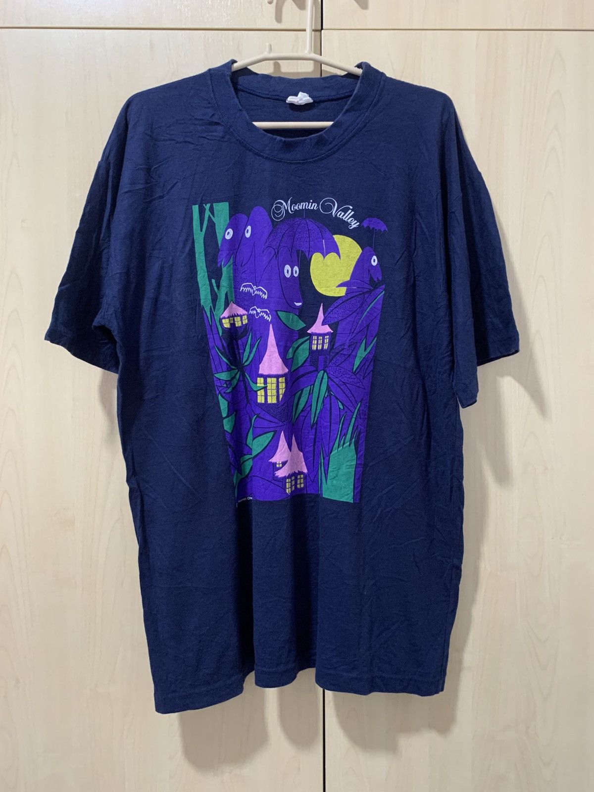 Anime Vintage Moomin Valley 1999 moomin characters cartoon Size US L / EU 52-54 / 3 - 1 Thumbnail