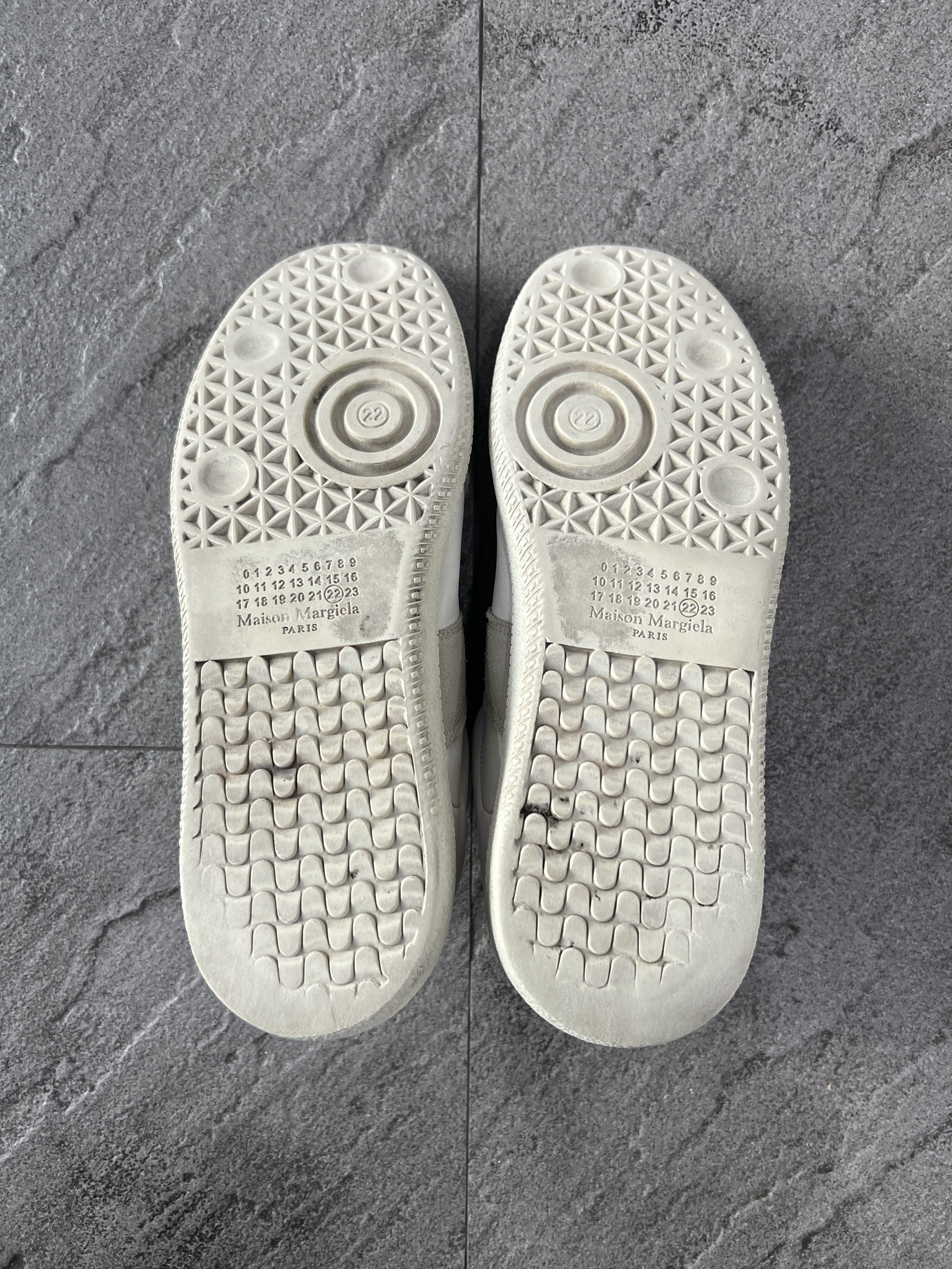 Maison Margiela Maison Margiela Replica GAT Low Top Sneaker White Cream EU39 Size US 9 / IT 39 - 10 Thumbnail