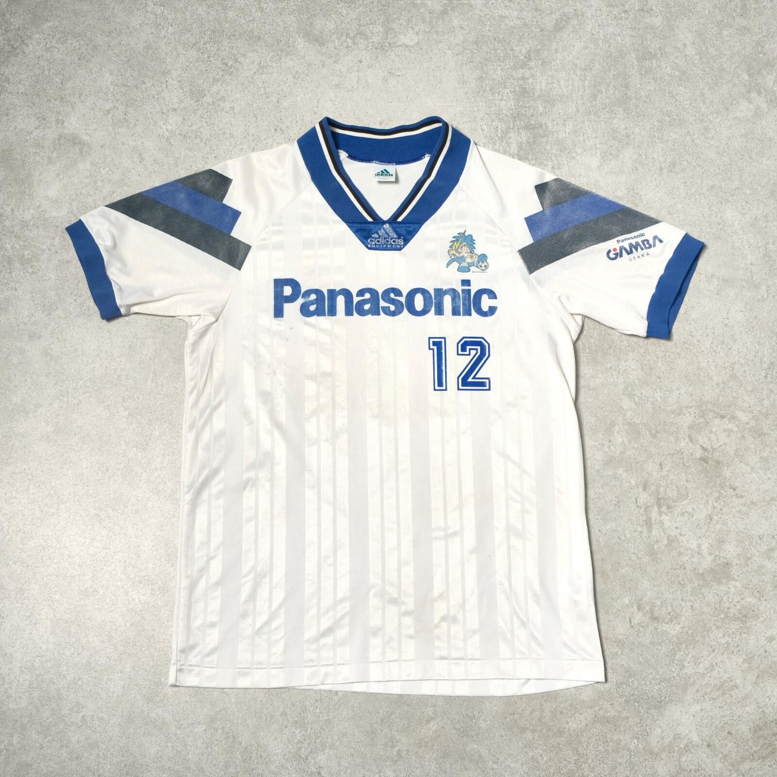 Adidas 1992/93 Gamba Osaka Away Shirt Adidas J-League (M) Size US M / EU 48-50 / 2 - 1 Thumbnail