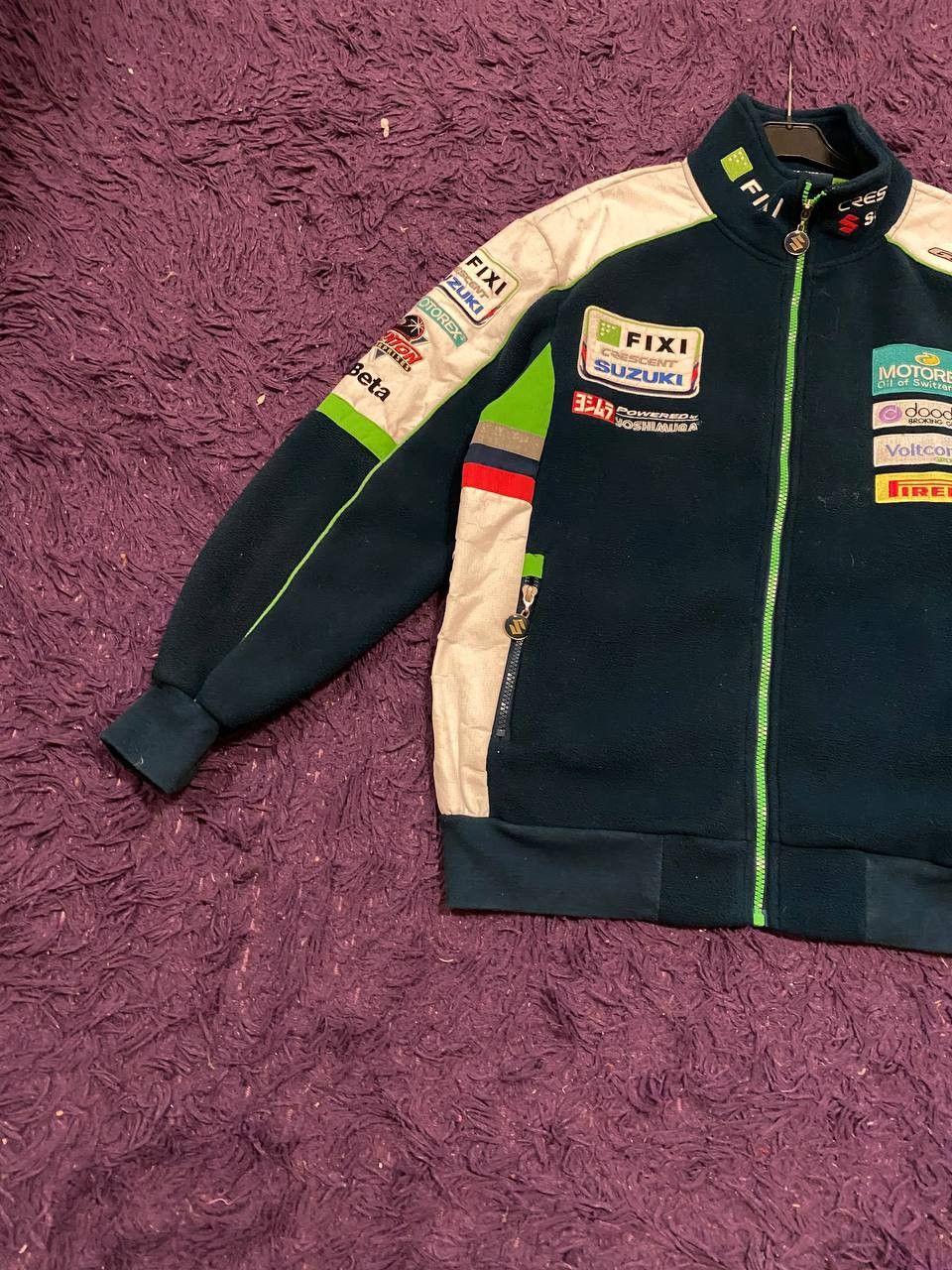 Vintage Y2K Sweatshirt SUZUKi Superbike team vintage motorex Size US XS / EU 42 / 0 - 6 Thumbnail