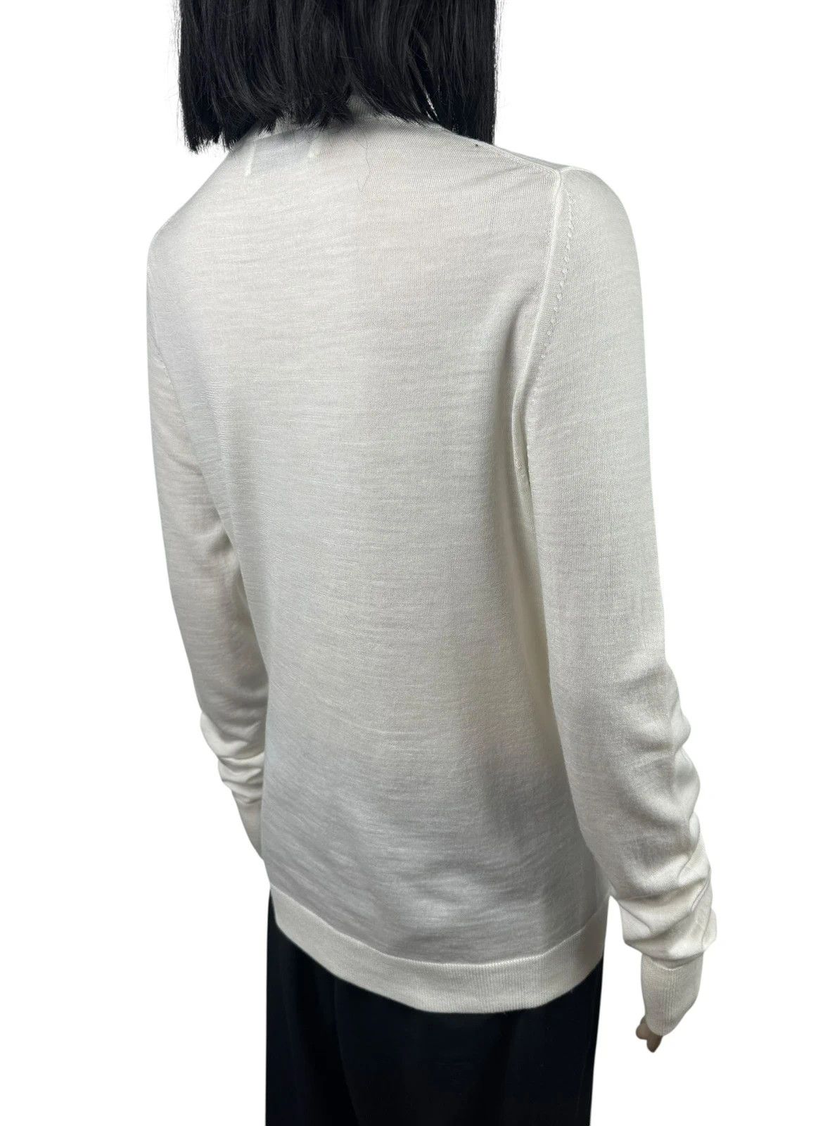 Other Jack Knitters Merino Wool Cardigan Size S / US 4 / IT 40 - 9 Thumbnail