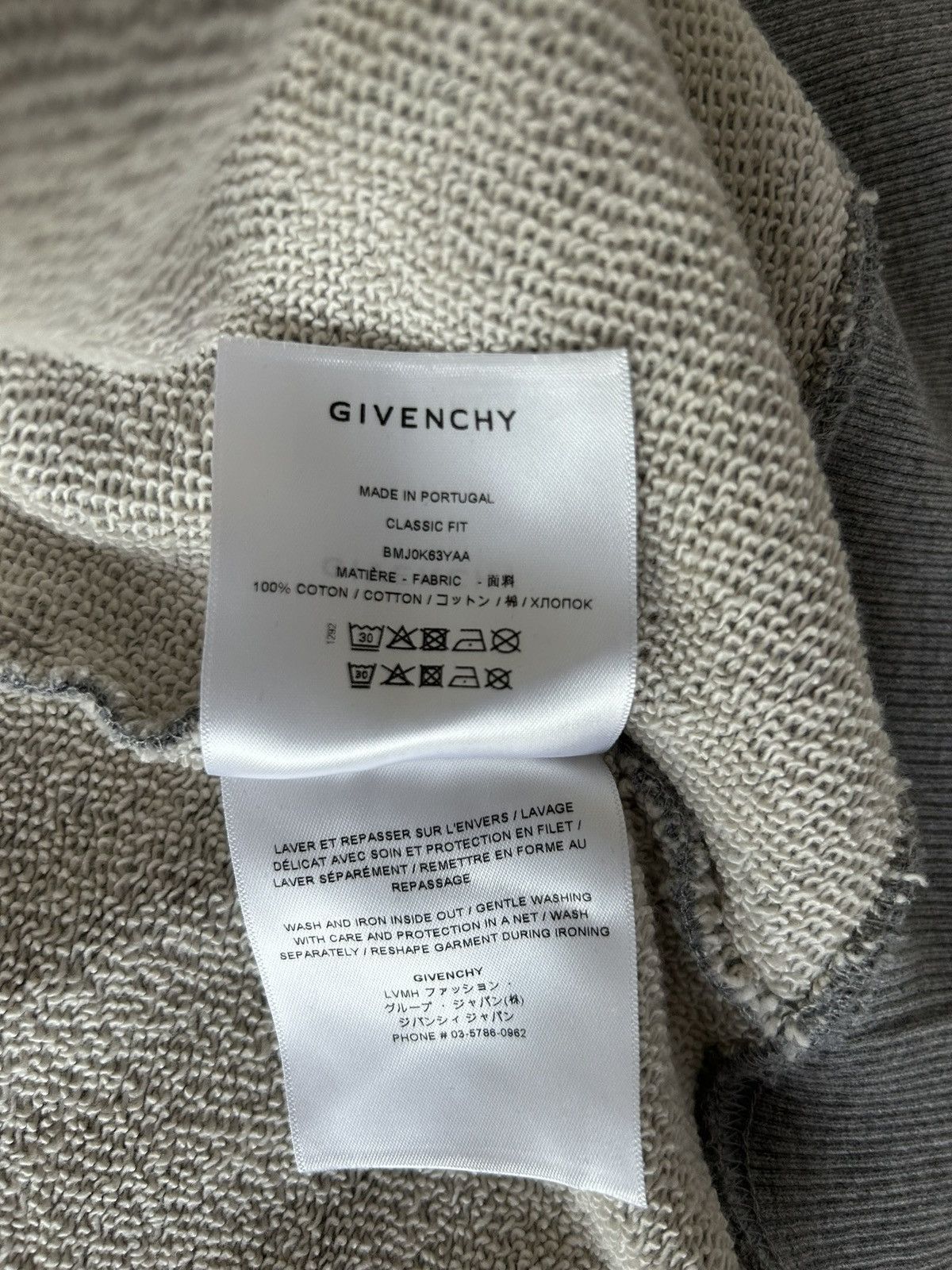 Givenchy Givenchy Logo Printed Zipped Hoodie Size US M / EU 48-50 / 2 - 4 Thumbnail