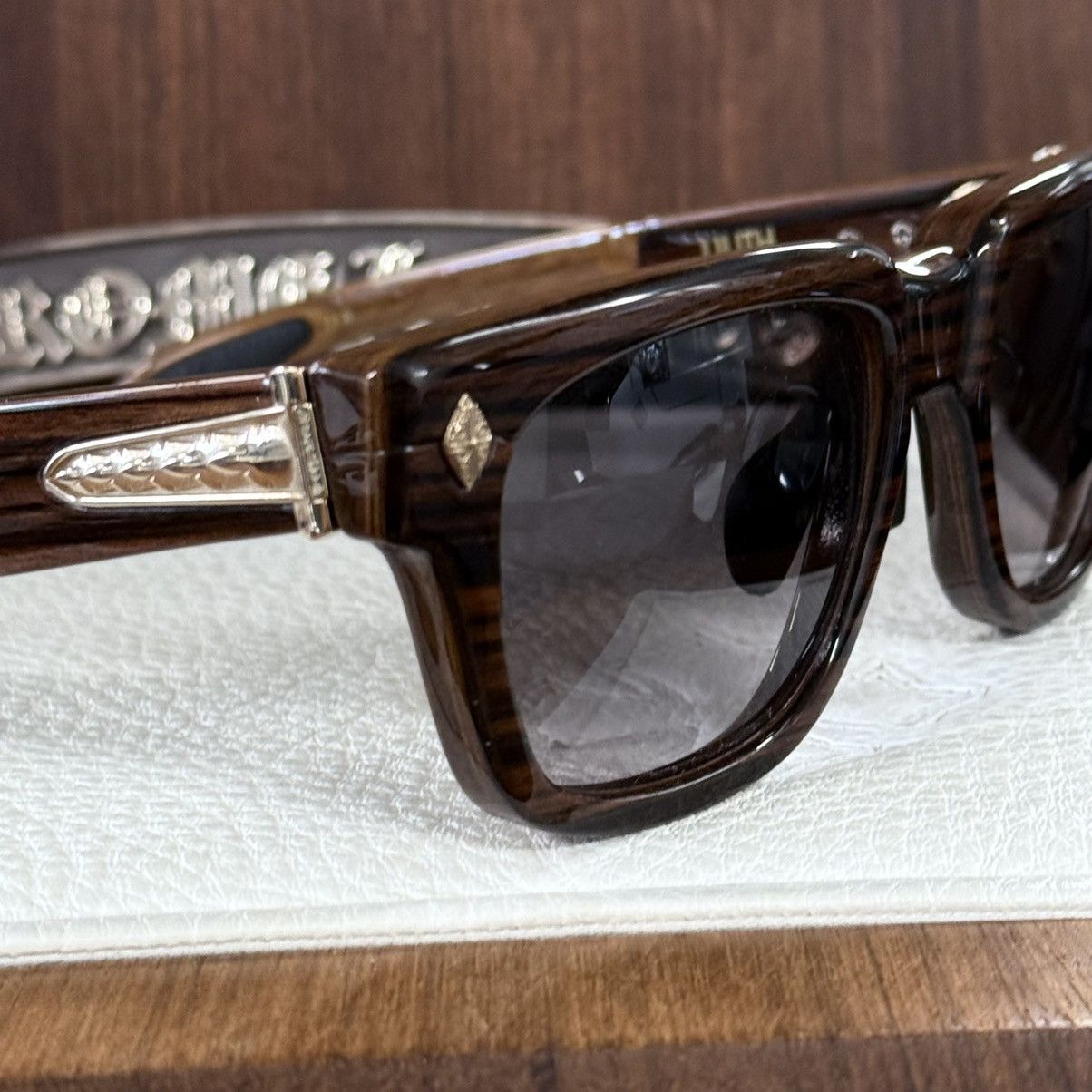Chrome Hearts Chrome Hearts LILITH 1/1 ‘Dark Triad’ Sunglasses Size ONE SIZE - 8 Thumbnail