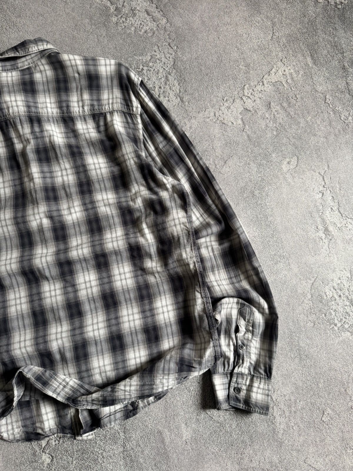 Allsaints × Flannel Allsaints L Riverton LS shirt button up Chekered flannel Y2K Size US L / EU 52-54 / 3 - 13 Thumbnail