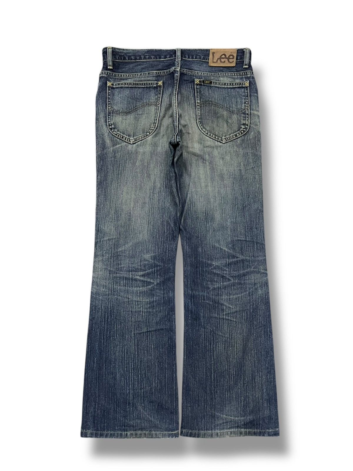 Lee Bootcut Vintage 90s Lee Riders Japan - Faded Mud Wash Jeans Size US 33 - 3 Thumbnail