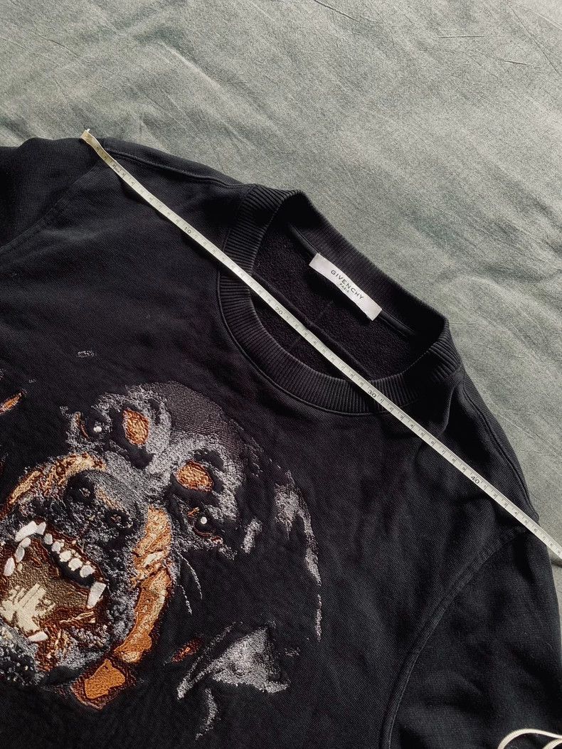 Givenchy Givenchy Dog Head Embroidered Double-Layered Hoodie Size US S / EU 44-46 / 1 - 6 Thumbnail