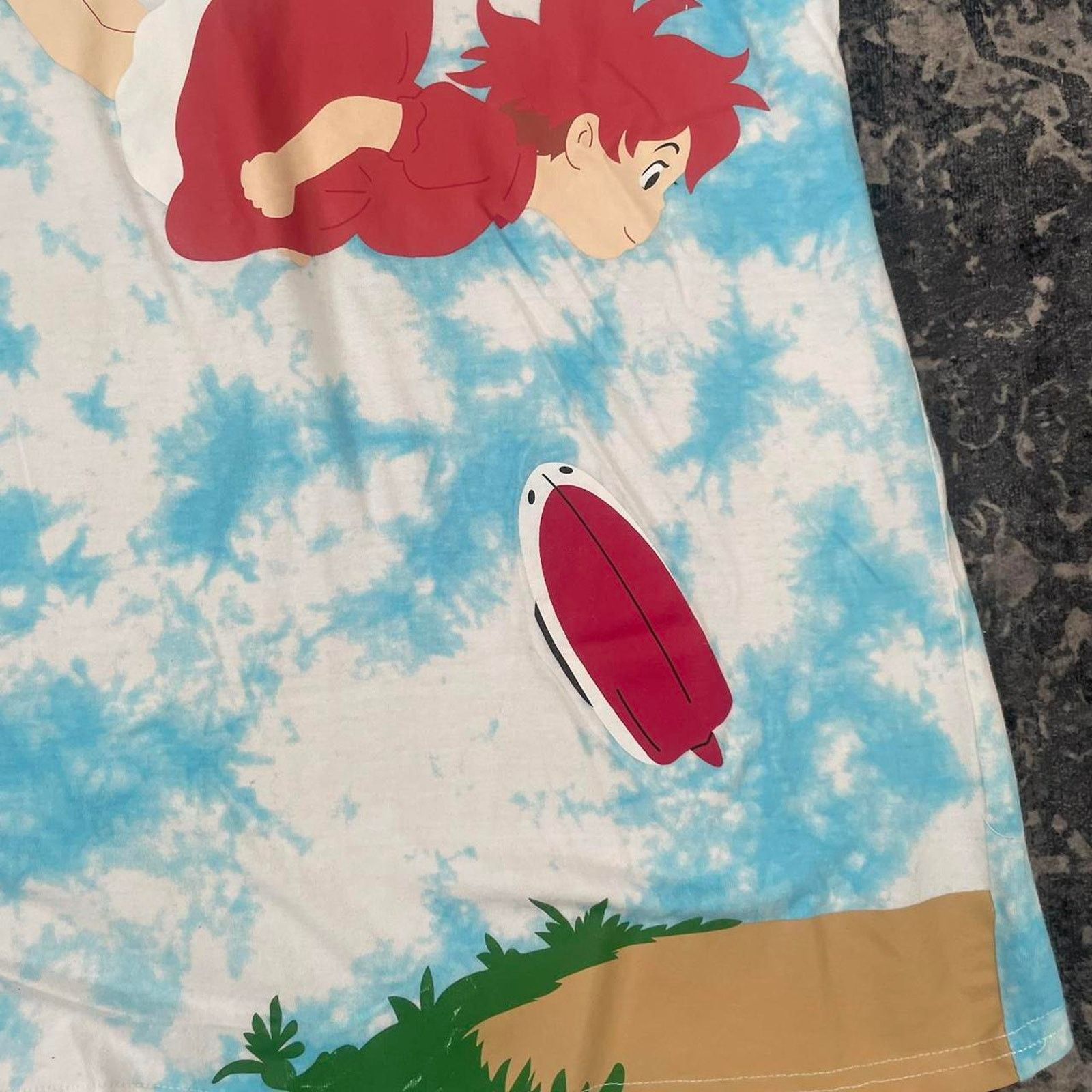 Other Ponyo 2000s studio ghibli tie dye tee vintage Size US L / EU 52-54 / 3 - 3 Thumbnail