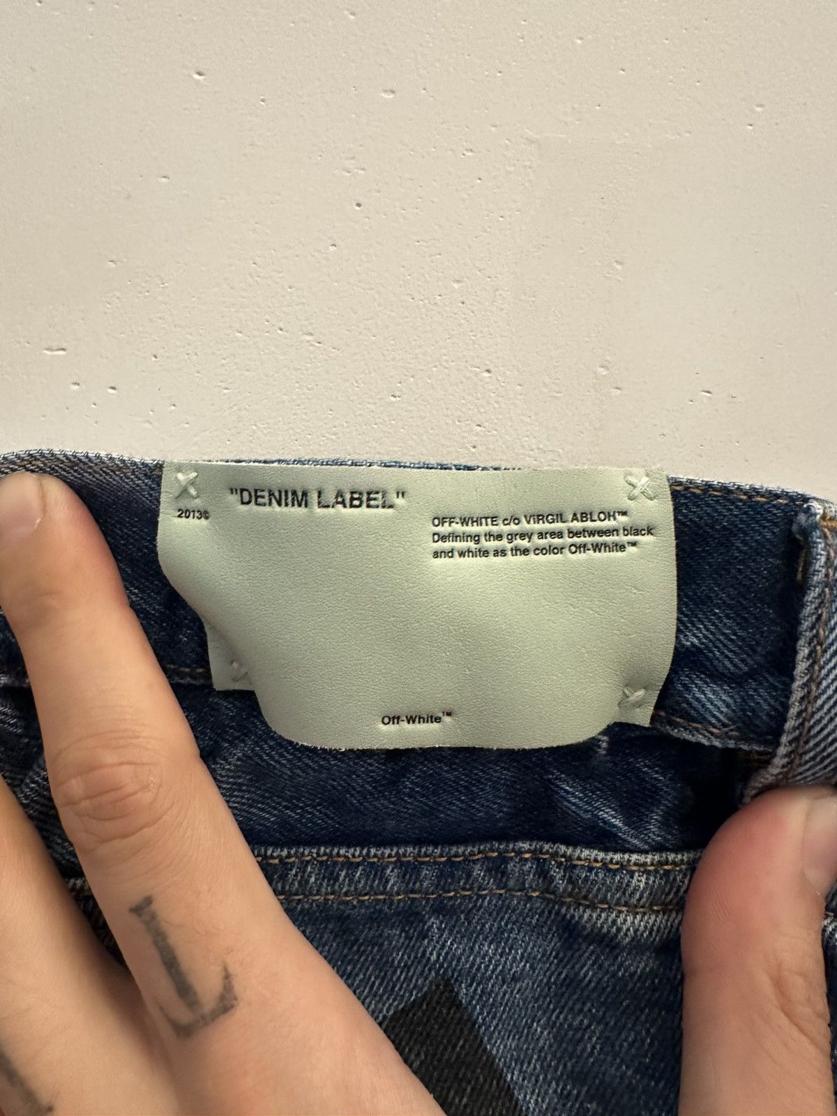 Off-White OFF-WHITE DENIM JEANS Size US 30 / EU 46 - 4 Thumbnail