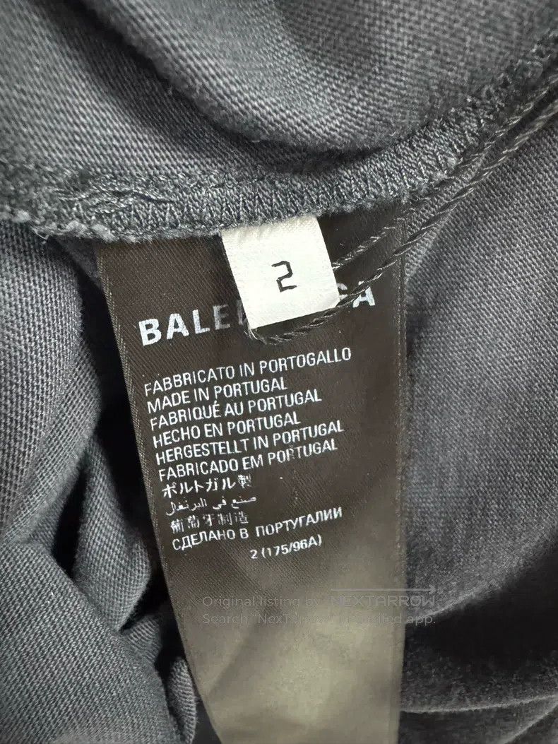Balenciaga Balenciaga 3B Double Layer Destroyed Casual Loose Aged Sho Size US M / EU 48-50 / 2 - 7 Thumbnail