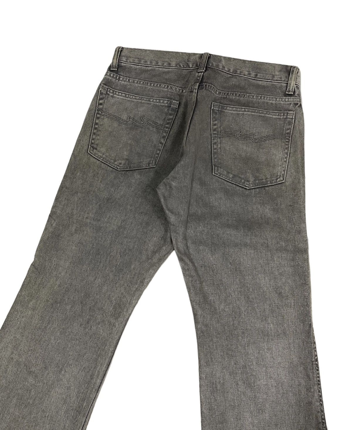Japanese Brand Vintage Morgan Homme Japan Flare Distressed Jeans Size US 31 - 6 Thumbnail