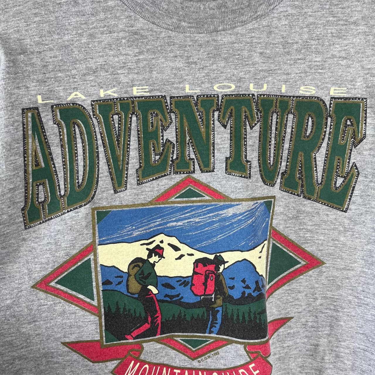 Vintage 1992 Canada Lake Louise Adventure Mountain Outdoors Tshirt Size US L / EU 52-54 / 3 - 3 Thumbnail