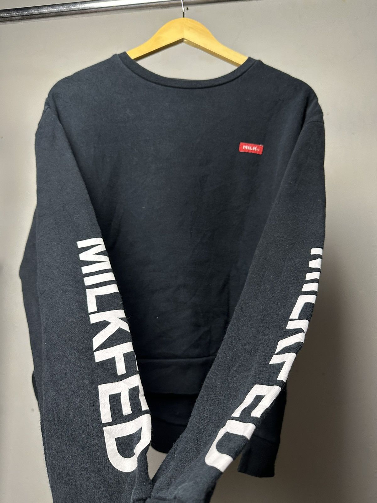 Japanese Brand Milkfed Spellout Sweashirt Size M / US 6-8 / IT 42-44 - 2 Thumbnail