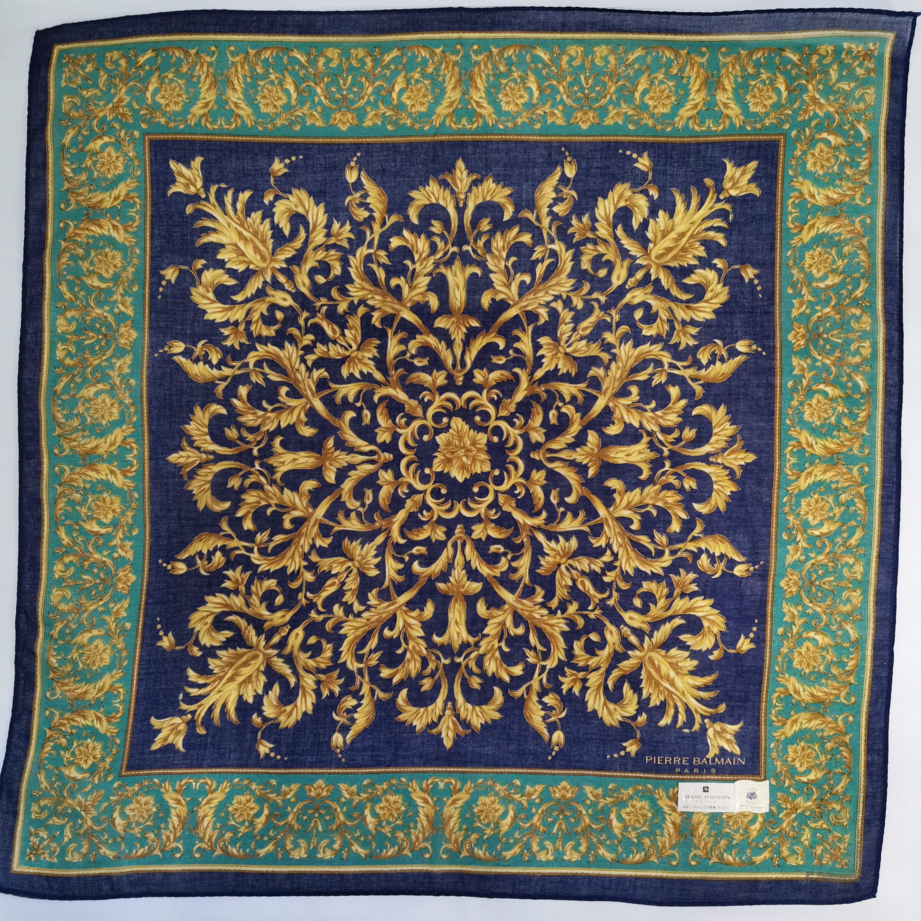Pierre Balmain PIERRE BALMAIN HANDKERCHIEF/ BANDANA/ SCARF Size ONE SIZE - 2 Thumbnail