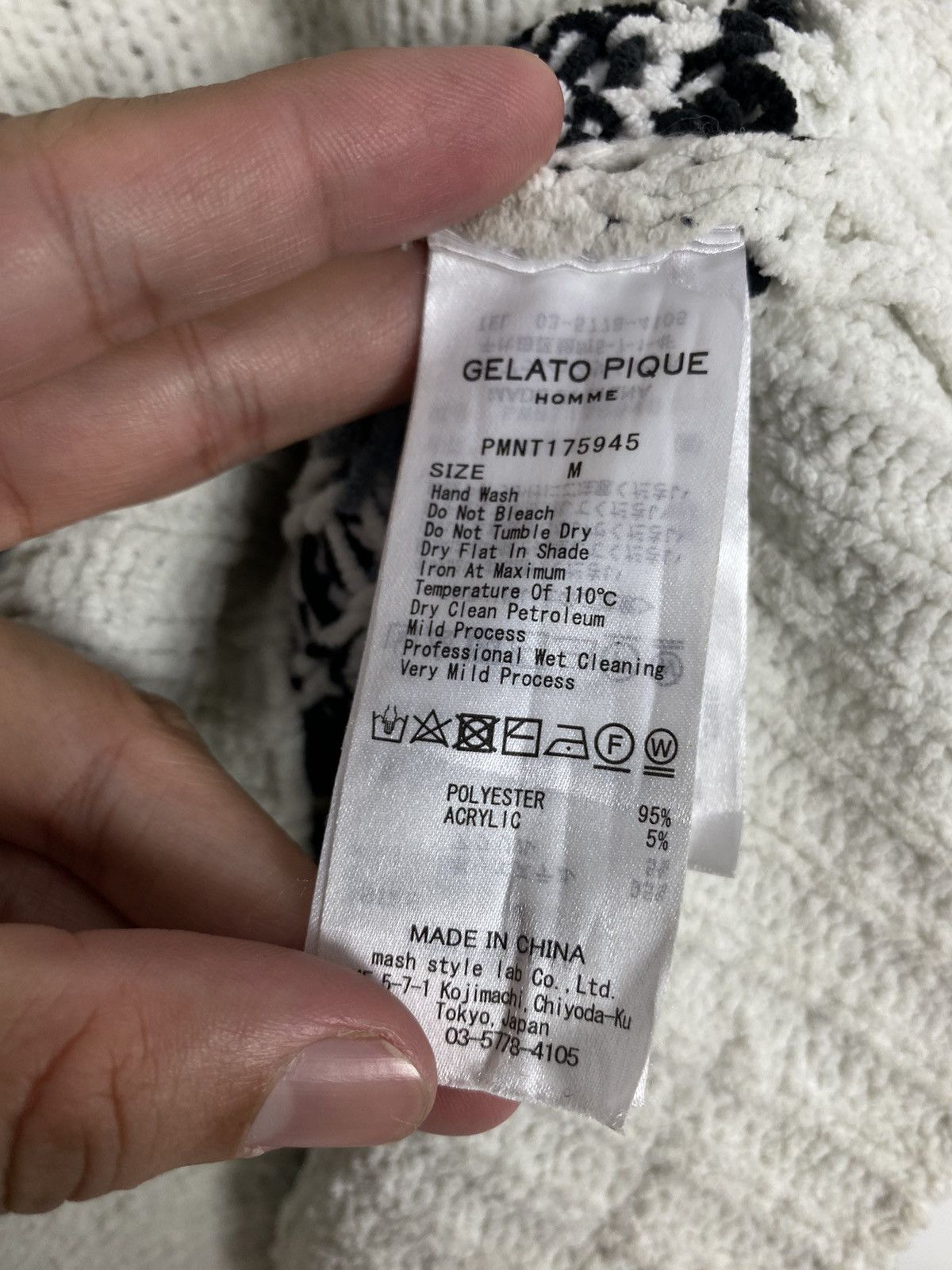 Japanese Brand Rare‼️ Gelato Pique Homme Knitwear Size US M / EU 48-50 / 2 - 5 Thumbnail