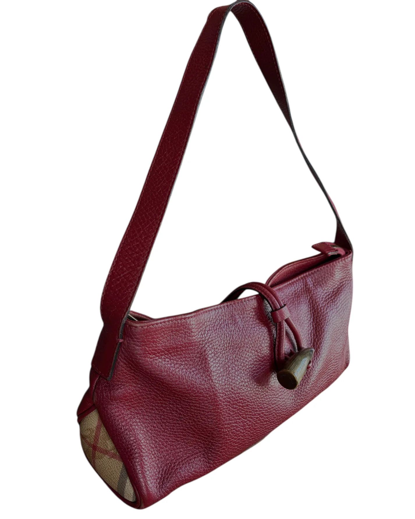 Burberry 2000’S BURBERRY HAYMARKET HORN TOGGLE Size ONE SIZE - 2 Thumbnail