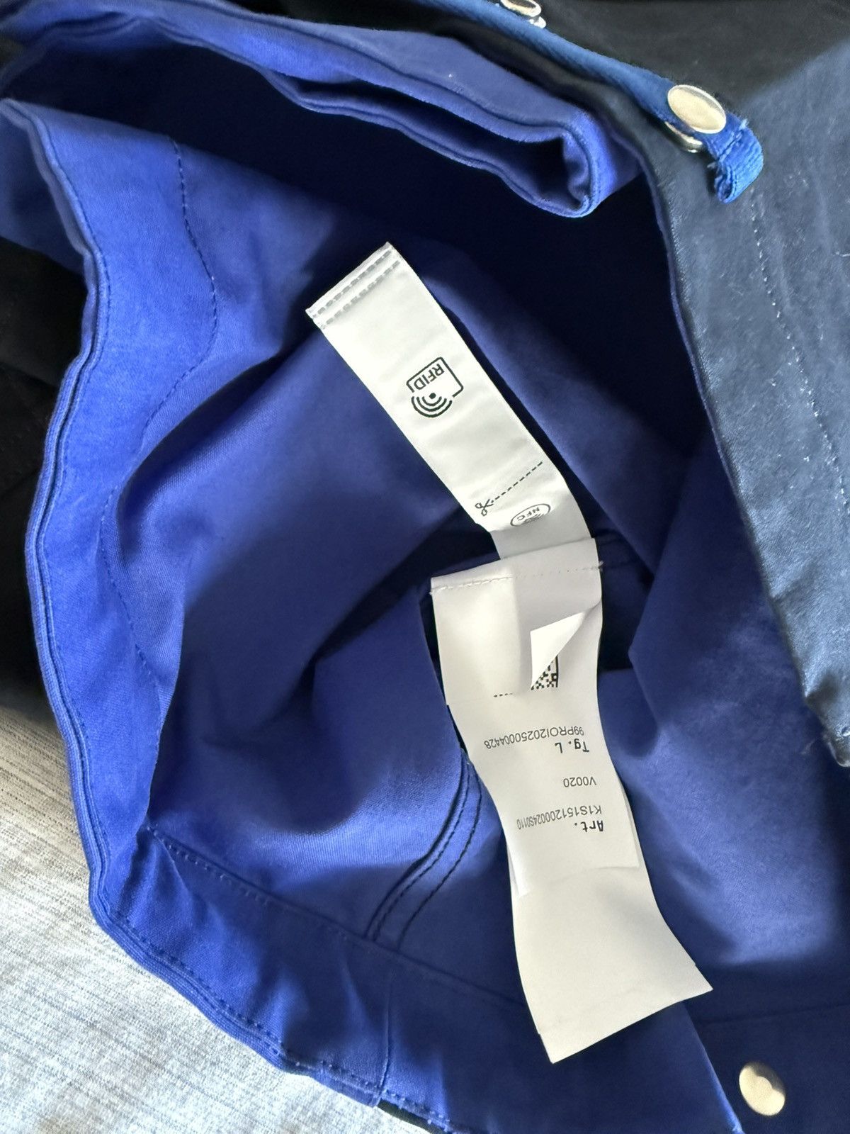 Stone Island Resin Canvas Overshirt Size US L / EU 52-54 / 3 - 3 Thumbnail