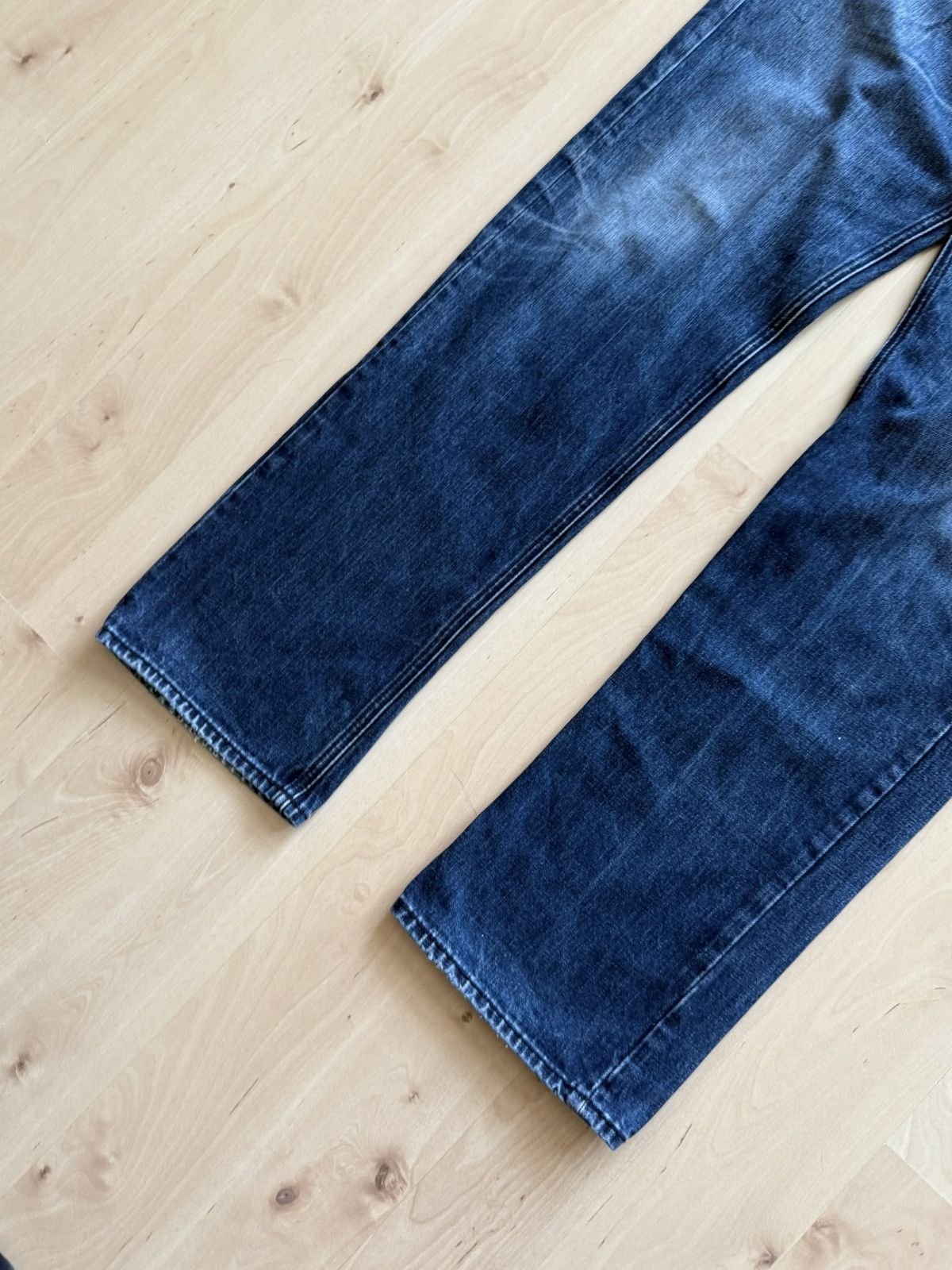 Armani Exchange SS2014 Armani exchange wash denim straight fit jeans Size US 36 / EU 52 - 3 Thumbnail