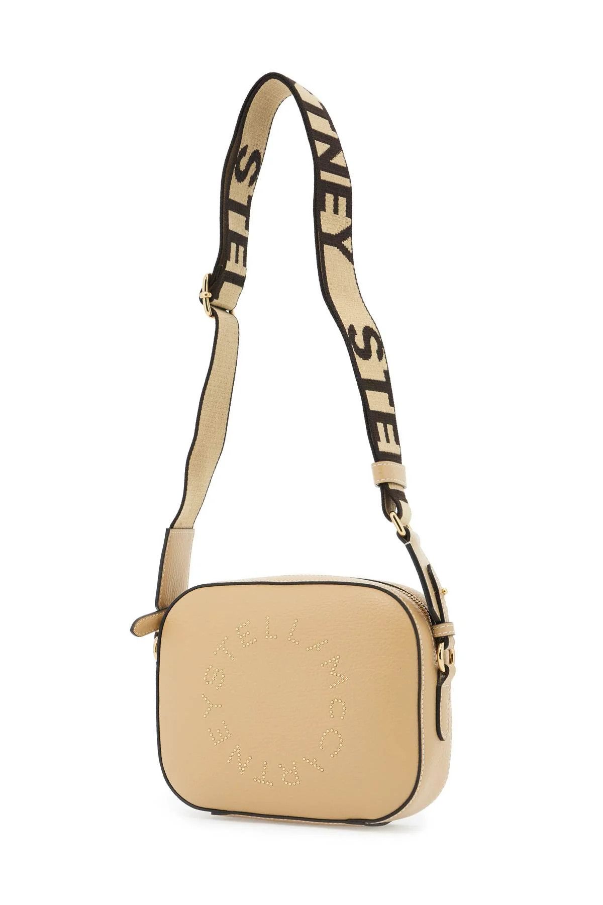 Stella McCartney o1s22i1n1024 Size: OS / Logo-Printed Camera Bag in Beige Size ONE SIZE - 3 Thumbnail